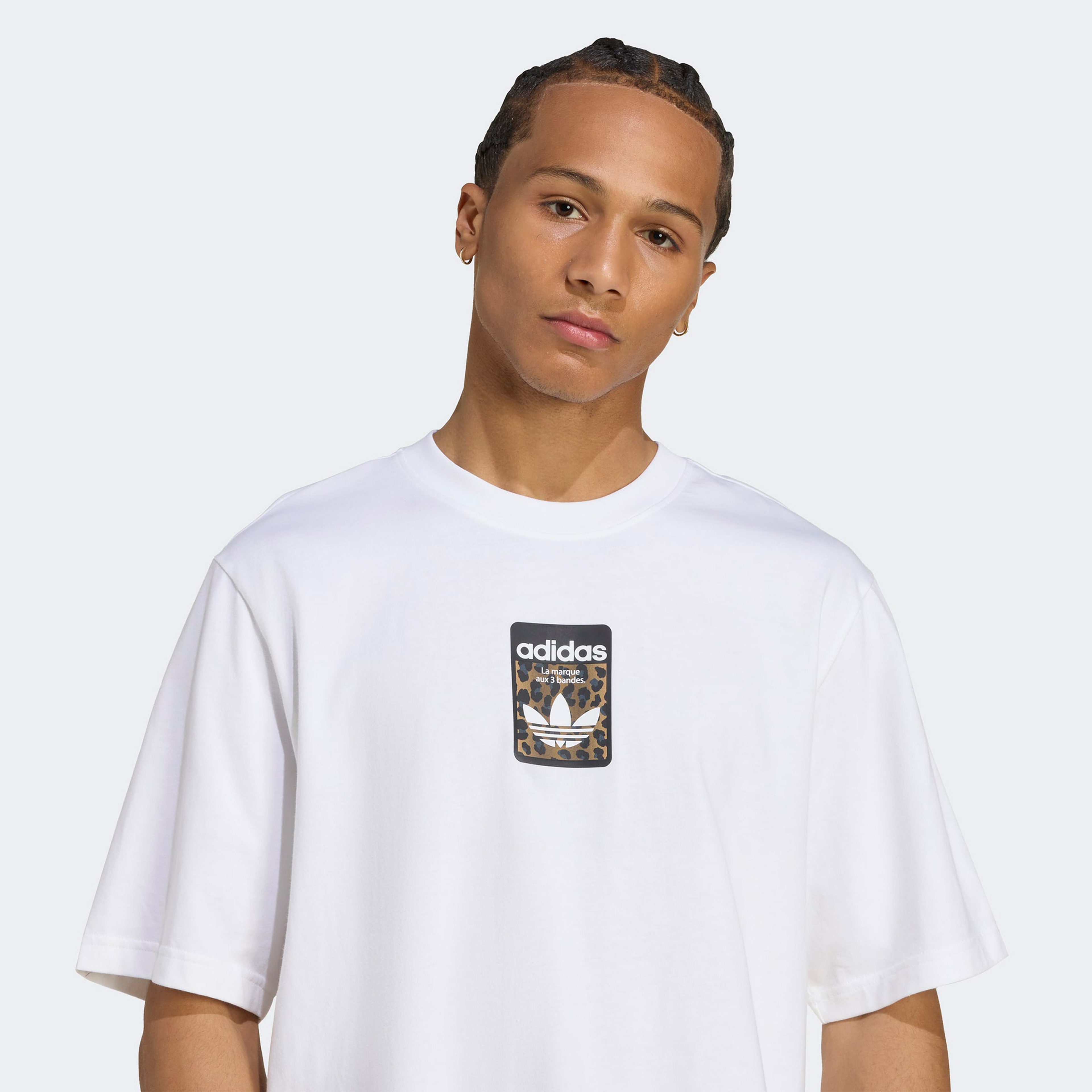 adidas Graphic Os Ss T Erkek Beyaz T-Shirt