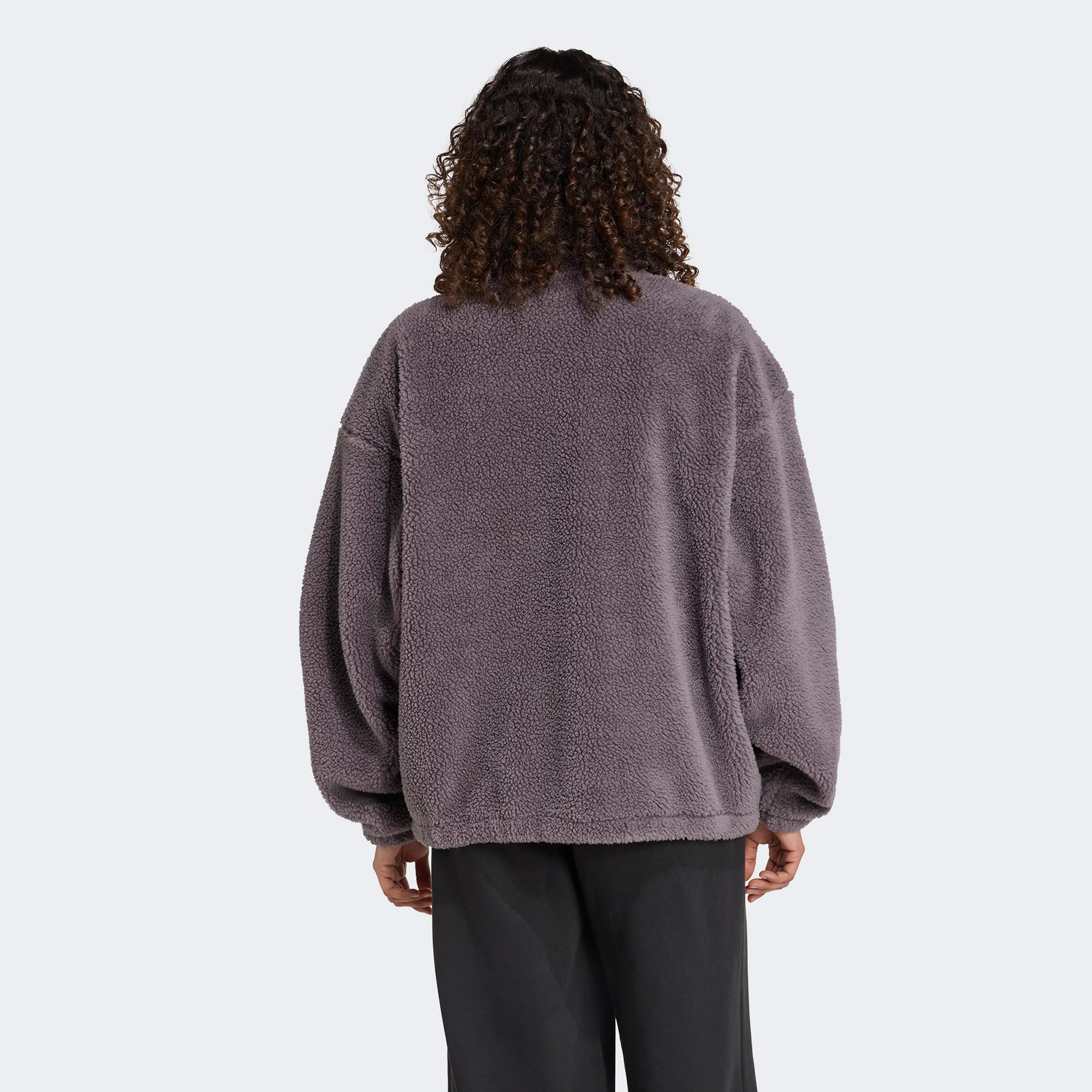 adidas Essential Teddy Jkt Kadın Gri Ceket