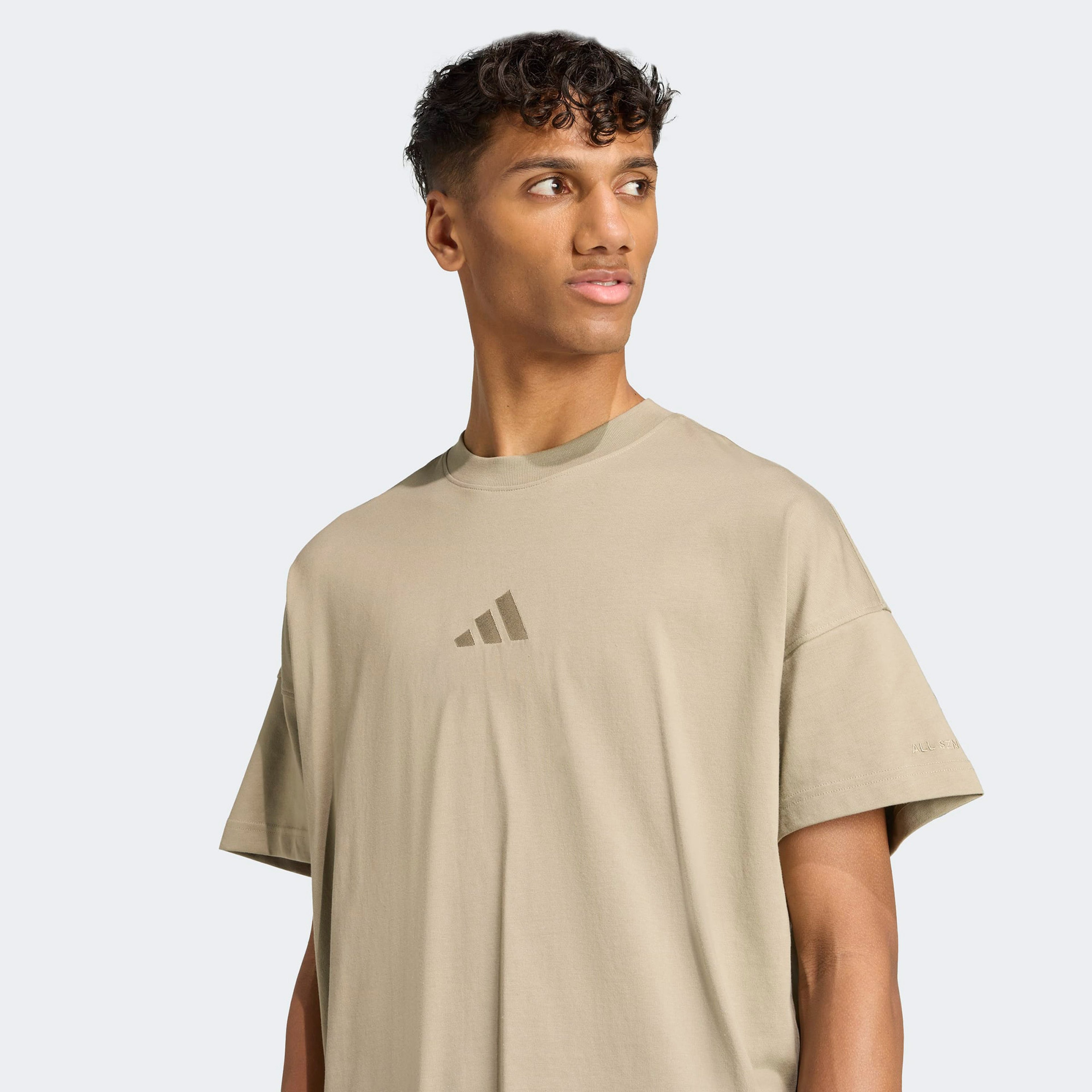 adidas ALL SZN T Erkek Gri T-Shirt