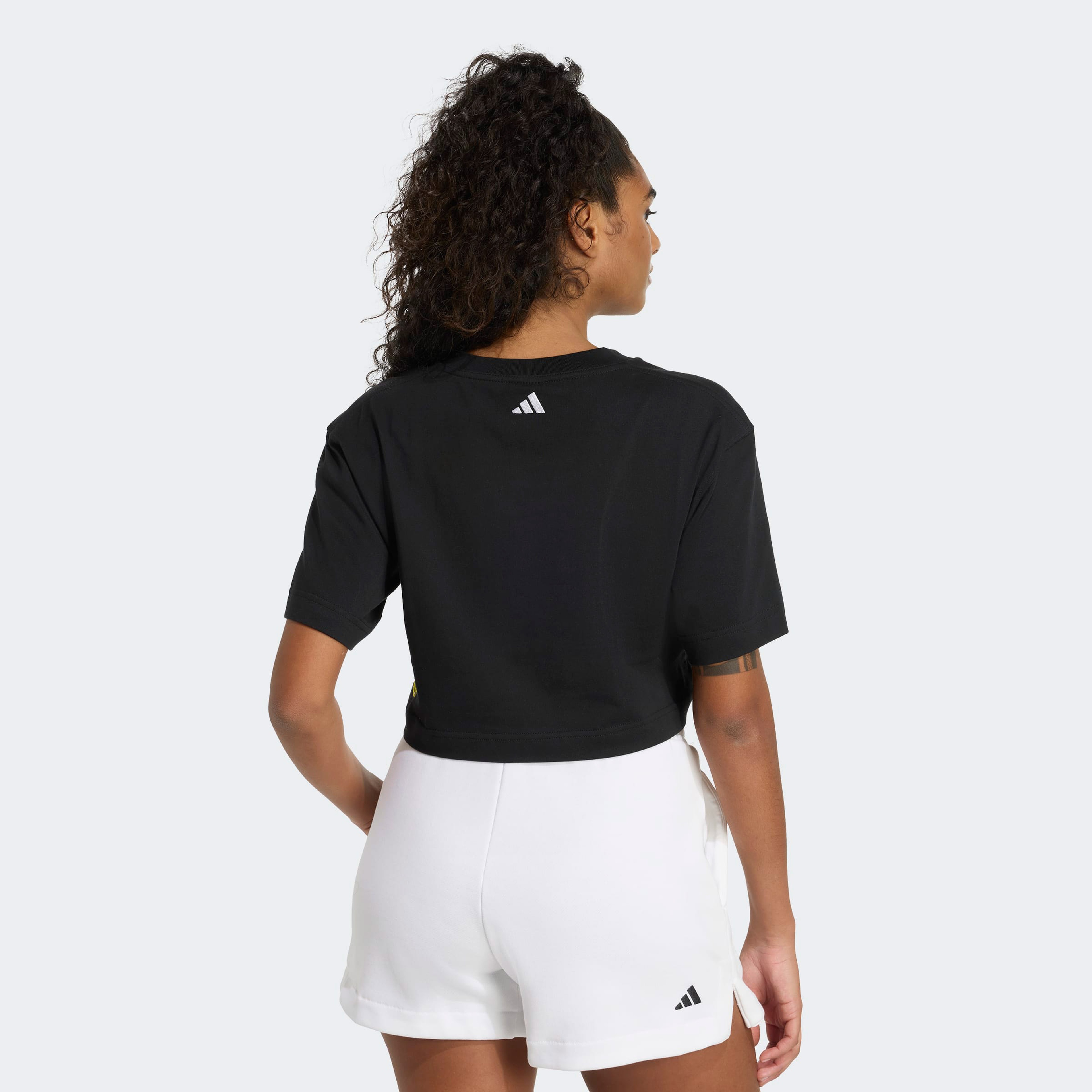 adidas  Fn Crop  Kadın Siyah Bra