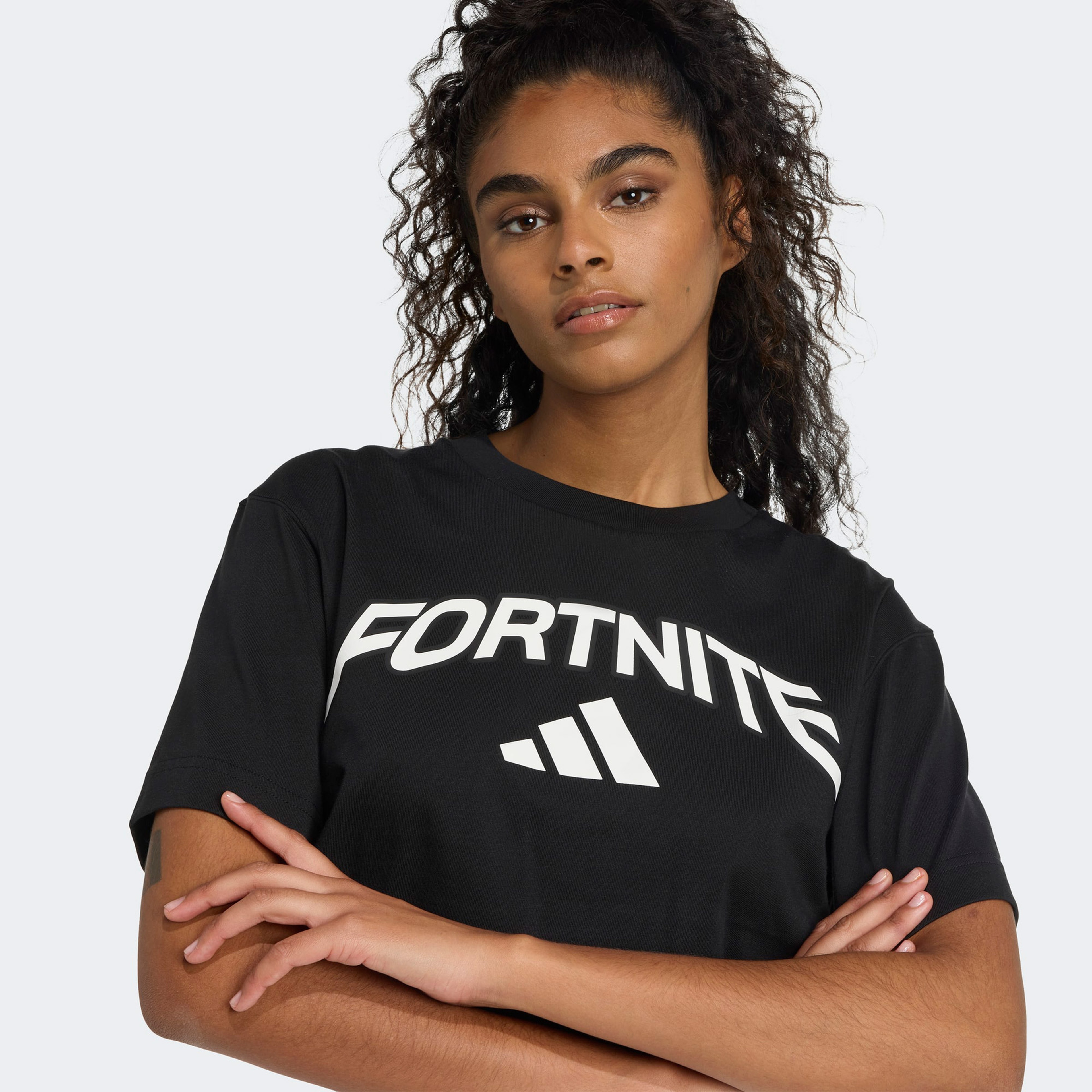 adidas  Fn Crop  Kadın Siyah Bra
