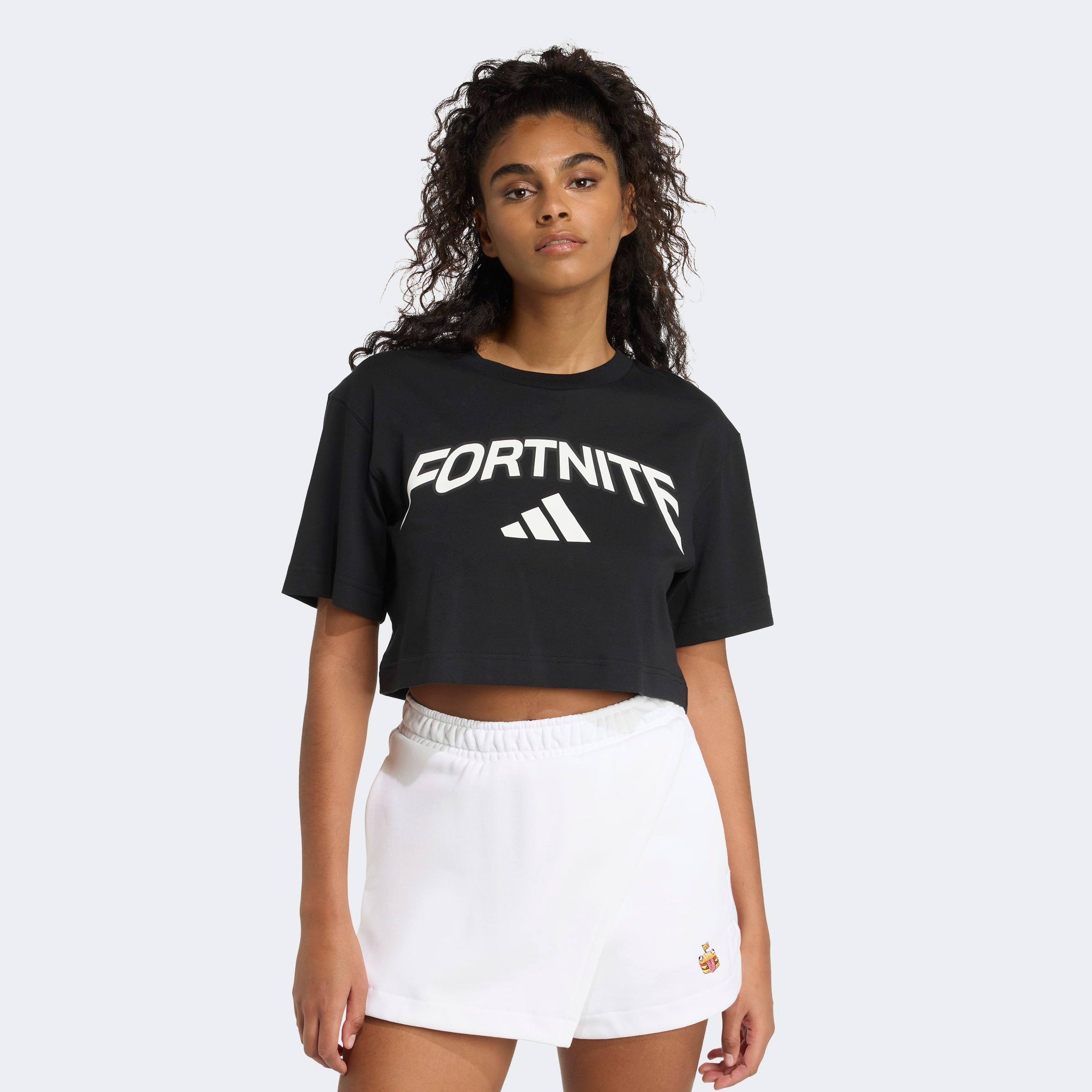 adidas  Fn Crop  Kadın Siyah Bra