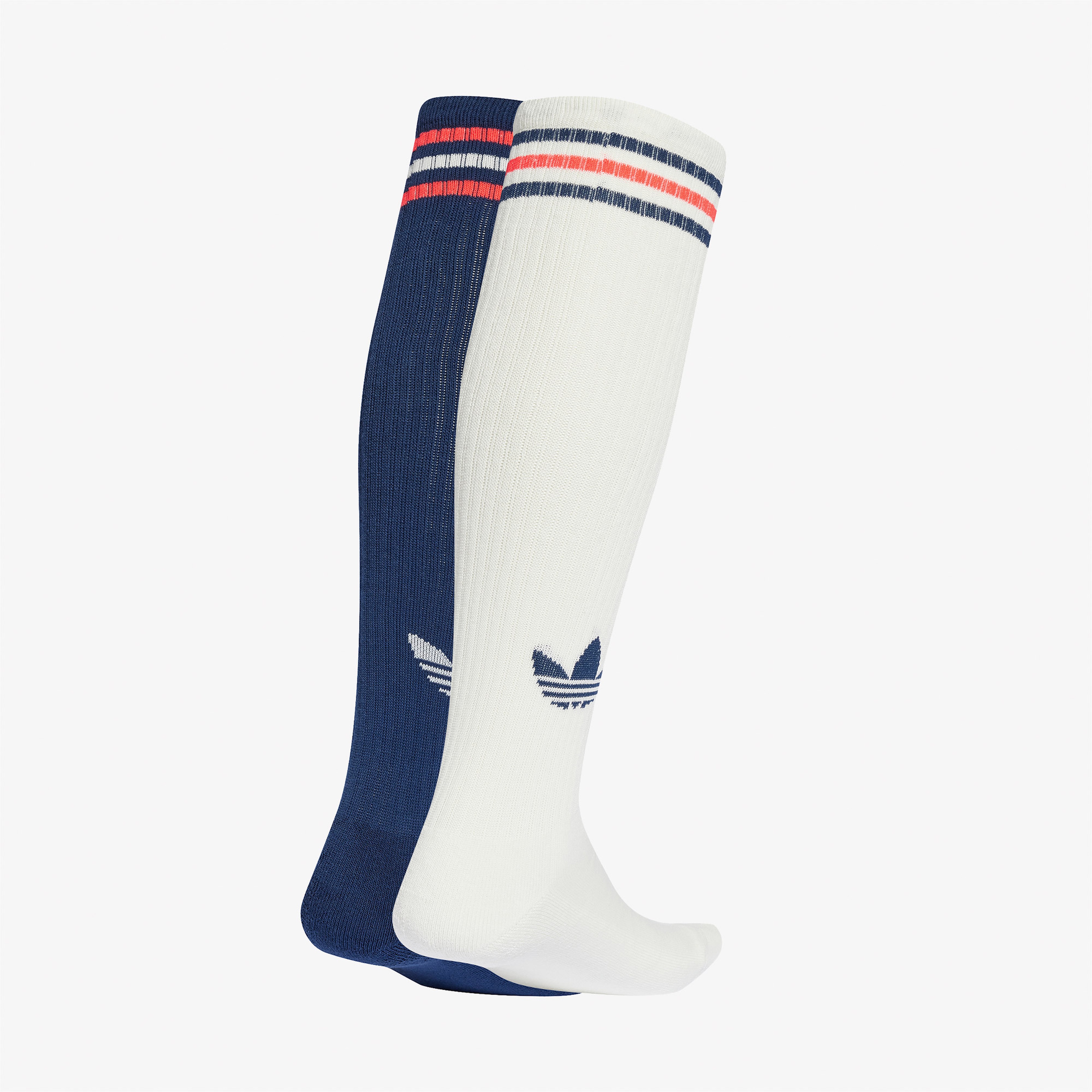 adidas 3S Knee S 2P Unisex Beyaz/Lacivert Çorap
