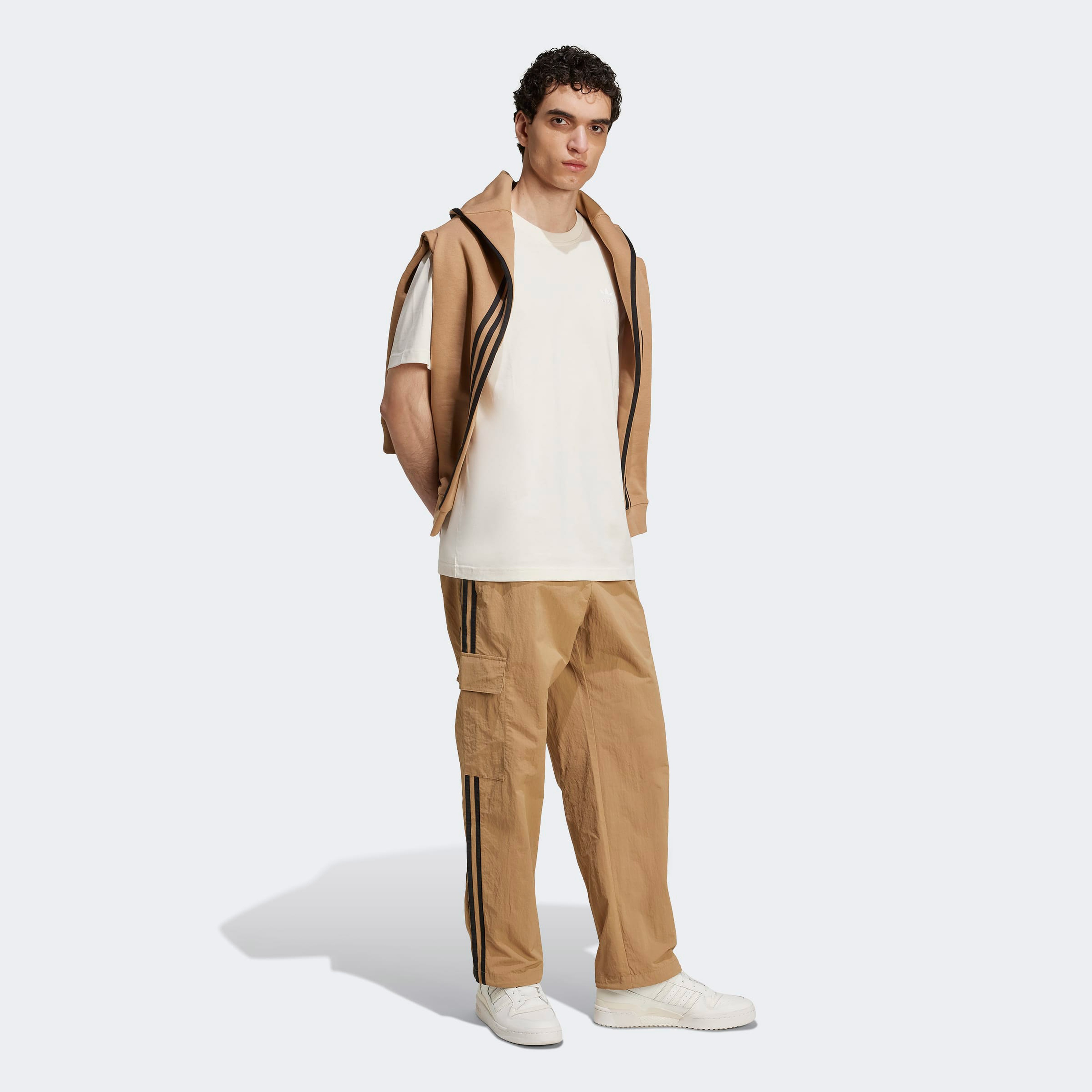 adidas 3S Cargo Pant Erkek Bej Pantolon
