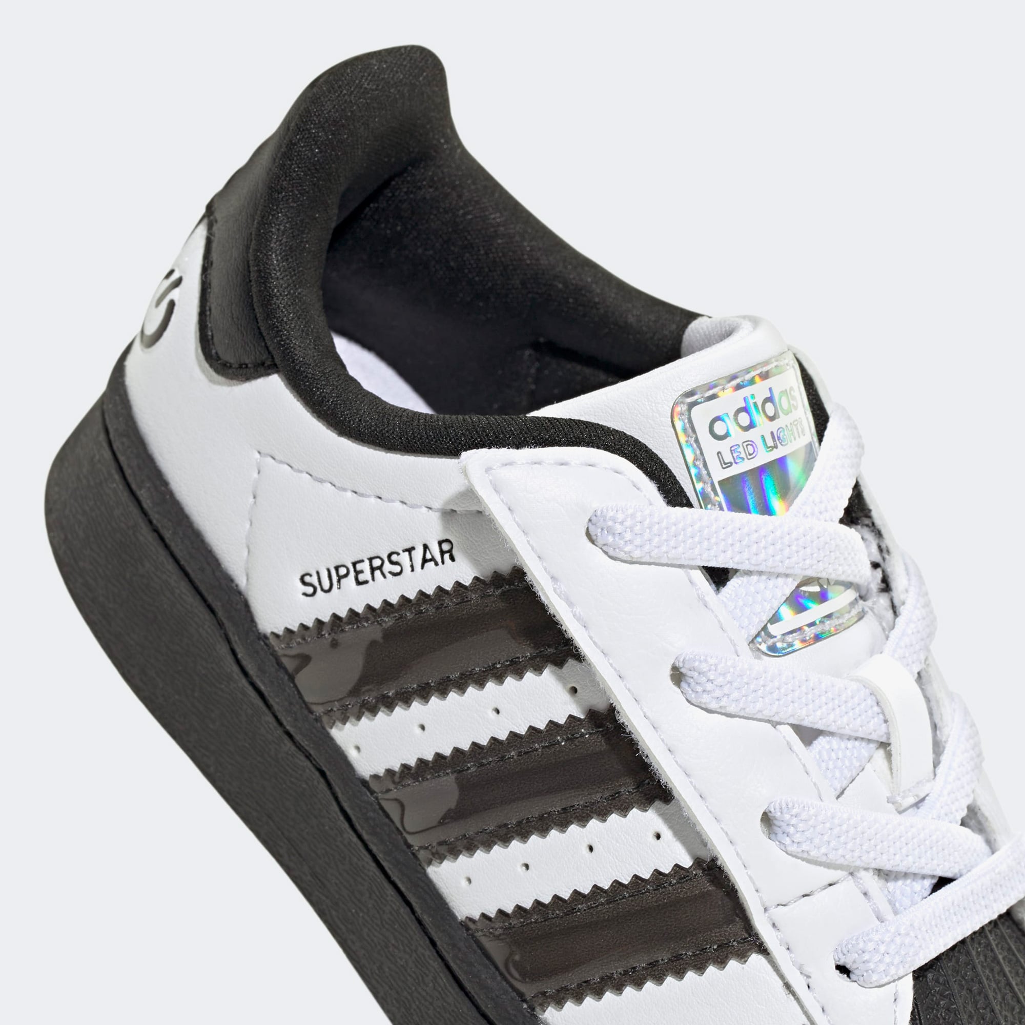 adidas Superstar Led Lights Bebek Beyaz Işıklı Spor Ayakkabı