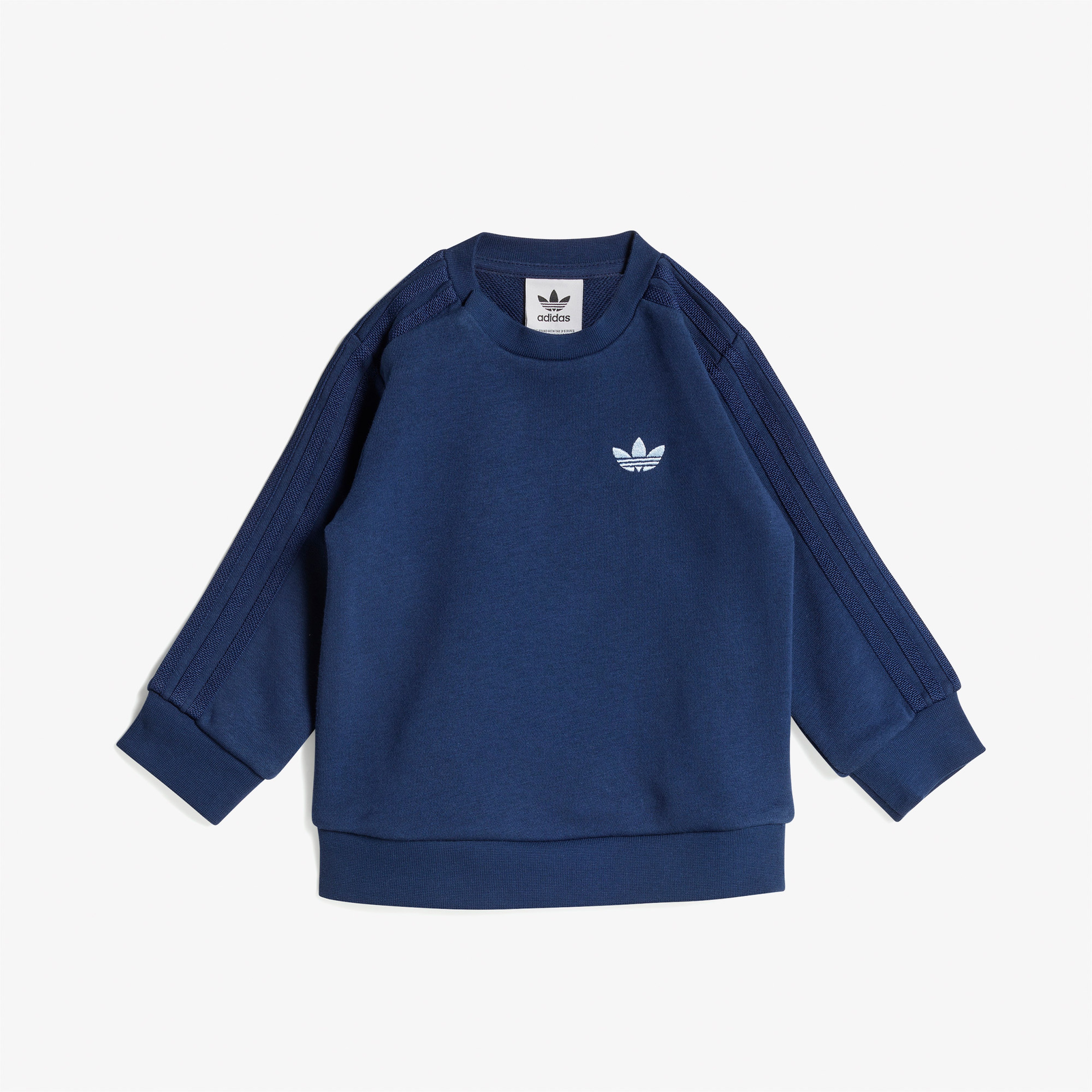 adidas Denim Crew Set Çocuk Mavi Eşofman Takımı