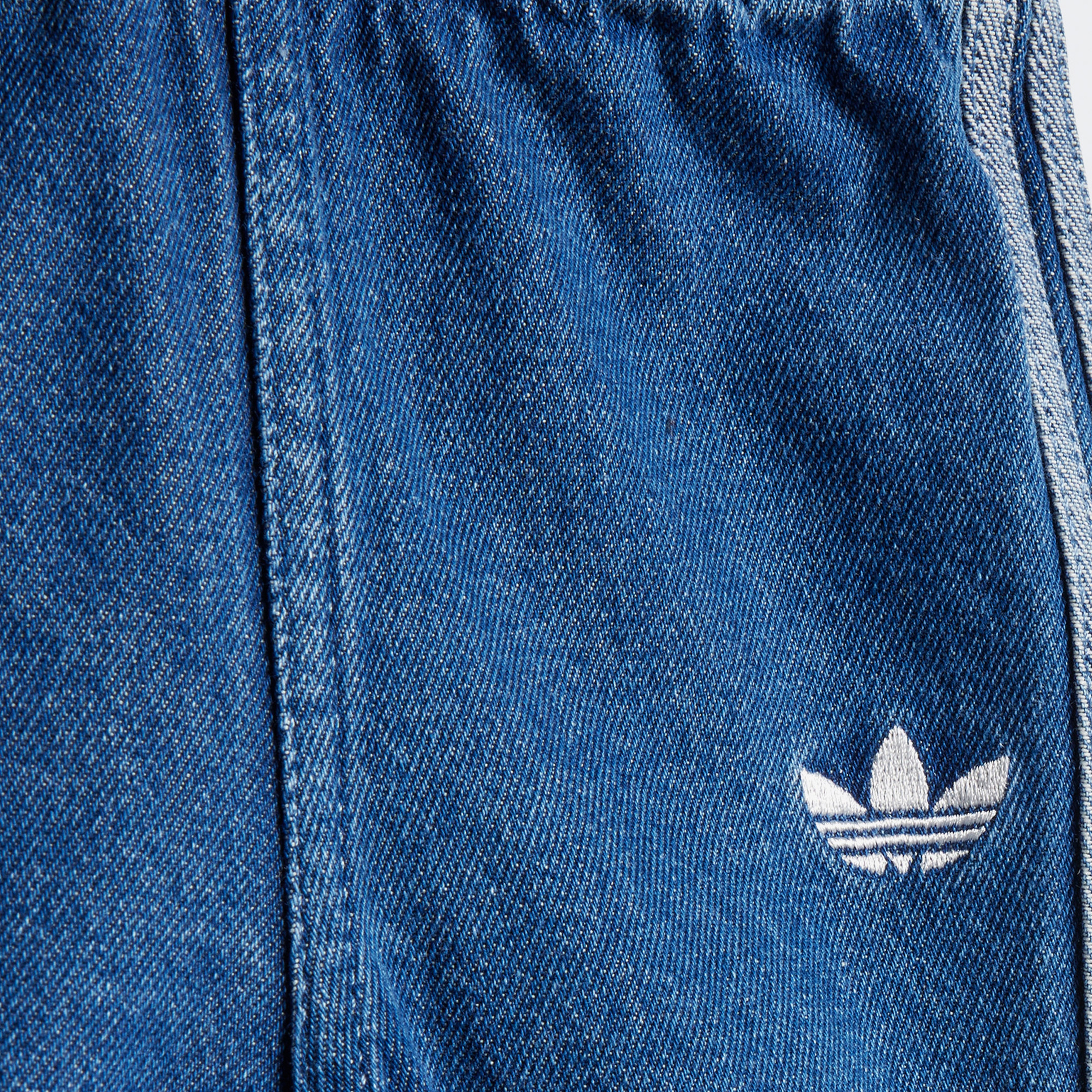 adidas Denim Crew Set Çocuk Mavi Eşofman Takımı