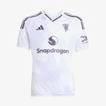 adidas Manchester United 25/26 Çocuk Beyaz Deplasman Forması