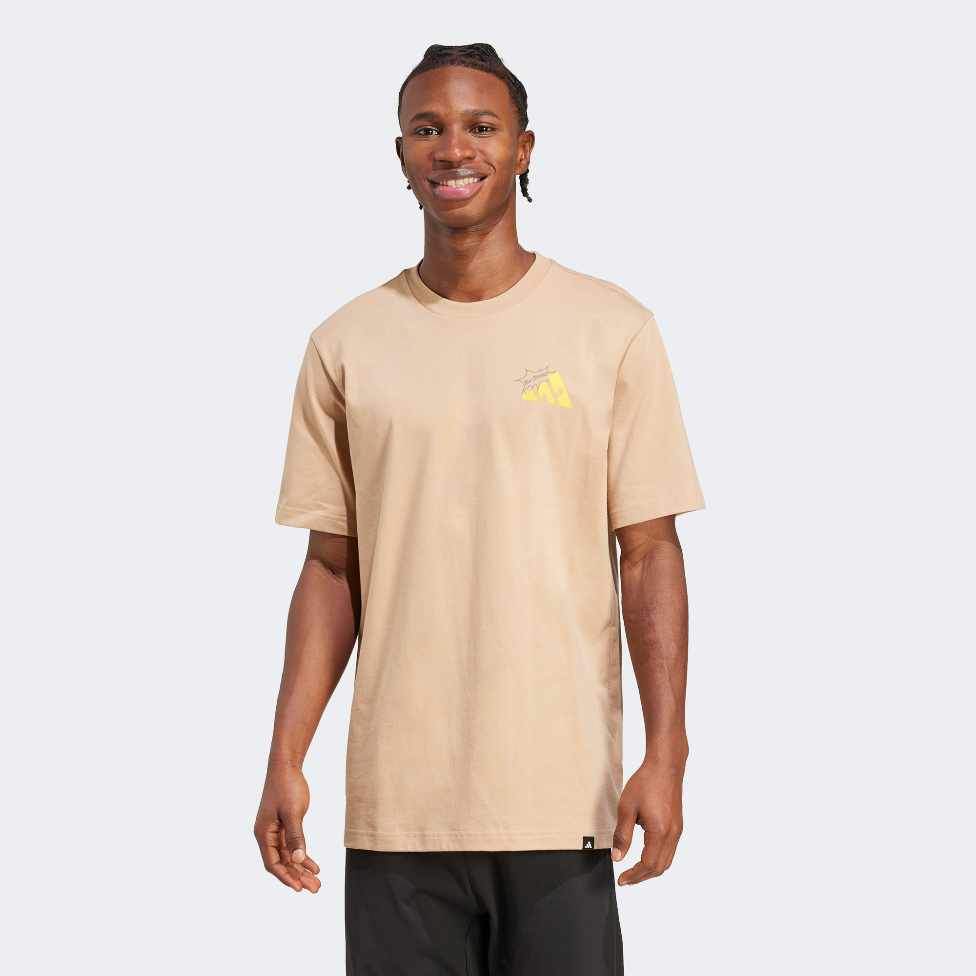 adidas M Cheese Erkek Bej T-ShirtMJM6461| Occasion