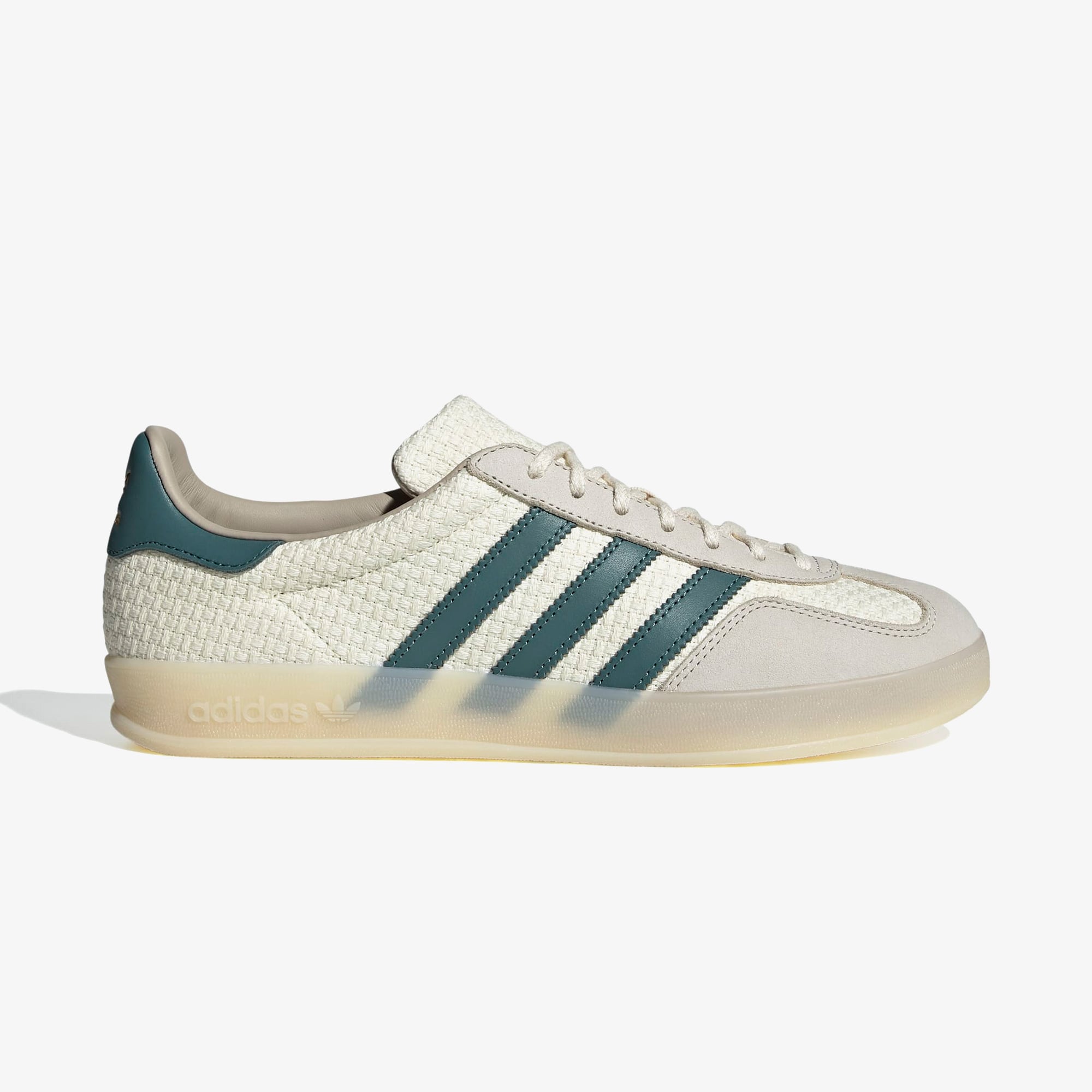 adidas Gazelle Indoor Erkek Beyaz/Yeşil Spor Ayakkabı