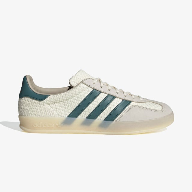 Adidas Beyaz Adidas Gazelle Indoor Erkek Beyaz/Yeşil Spor Ayakkabı