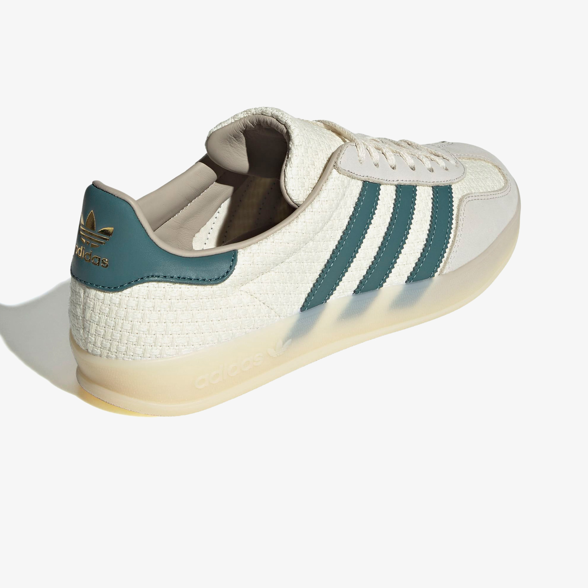 adidas Gazelle Indoor Erkek Beyaz/Yeşil Spor Ayakkabı