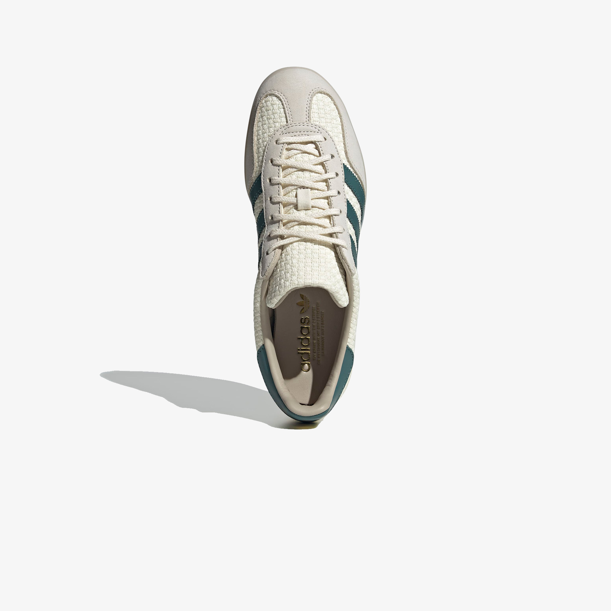 adidas Gazelle Indoor Erkek Beyaz/Yeşil Spor Ayakkabı