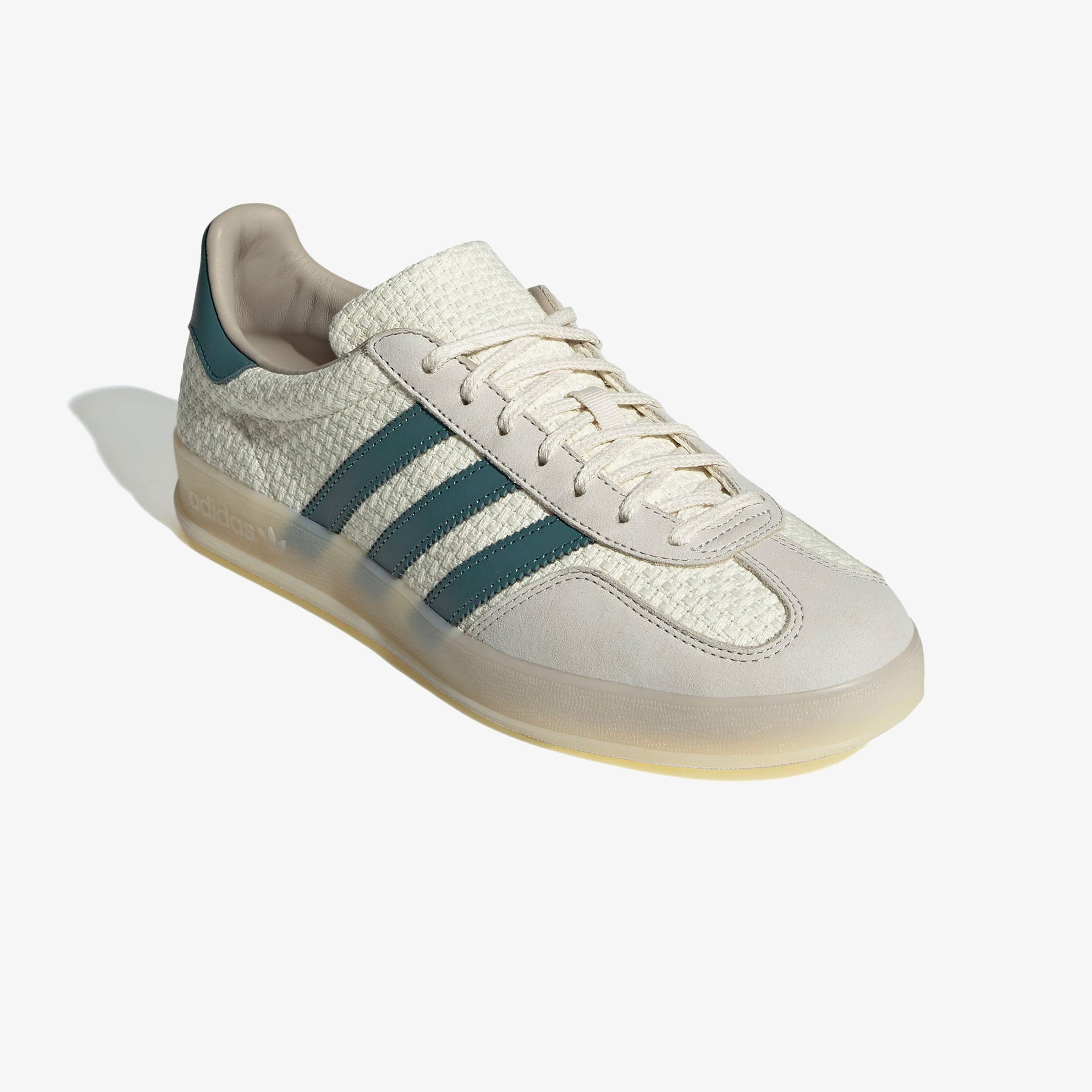 adidas Gazelle Indoor Erkek Beyaz/Yeşil Spor Ayakkabı