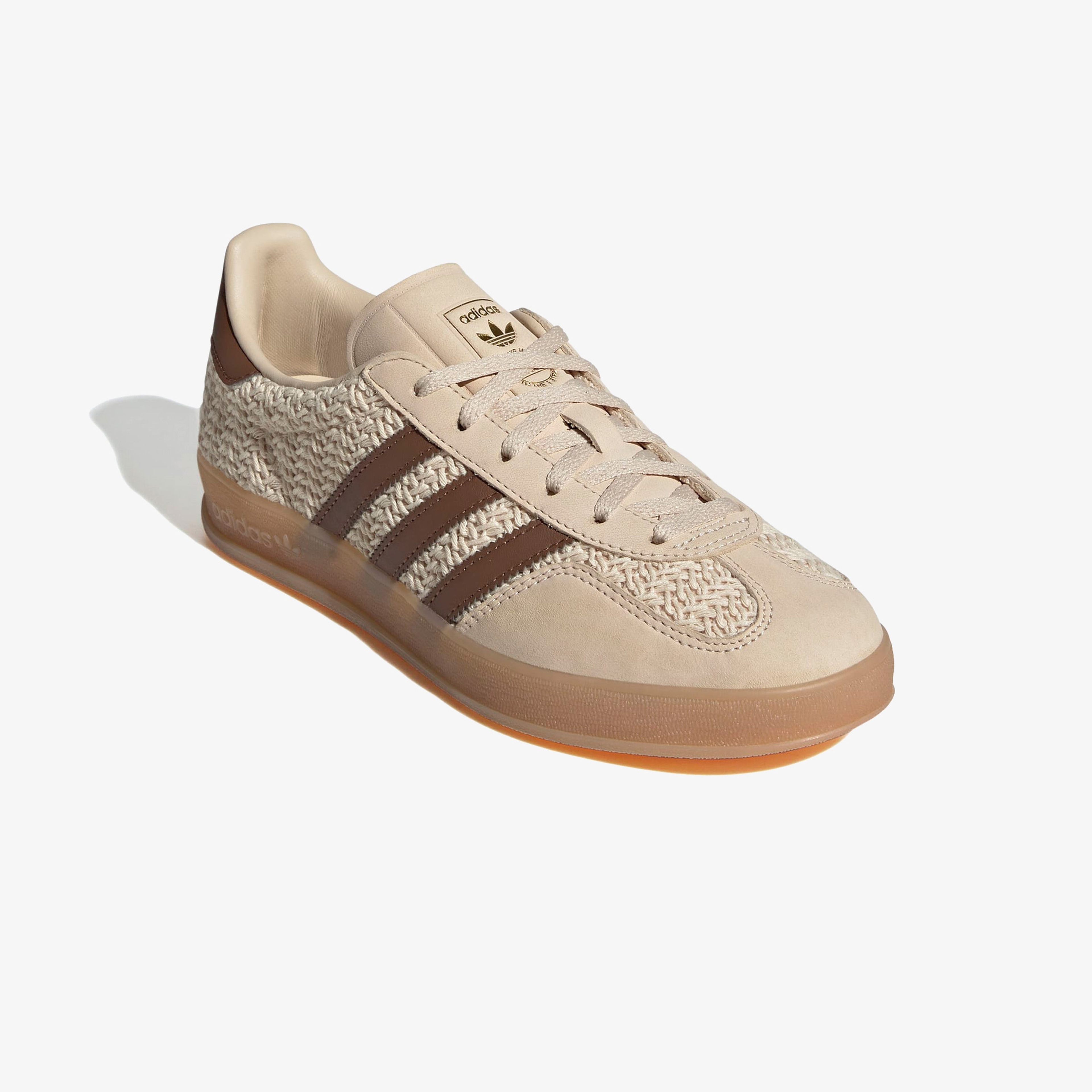 adidas Gazelle Indoor Kadın Bej Spor Ayakkabı