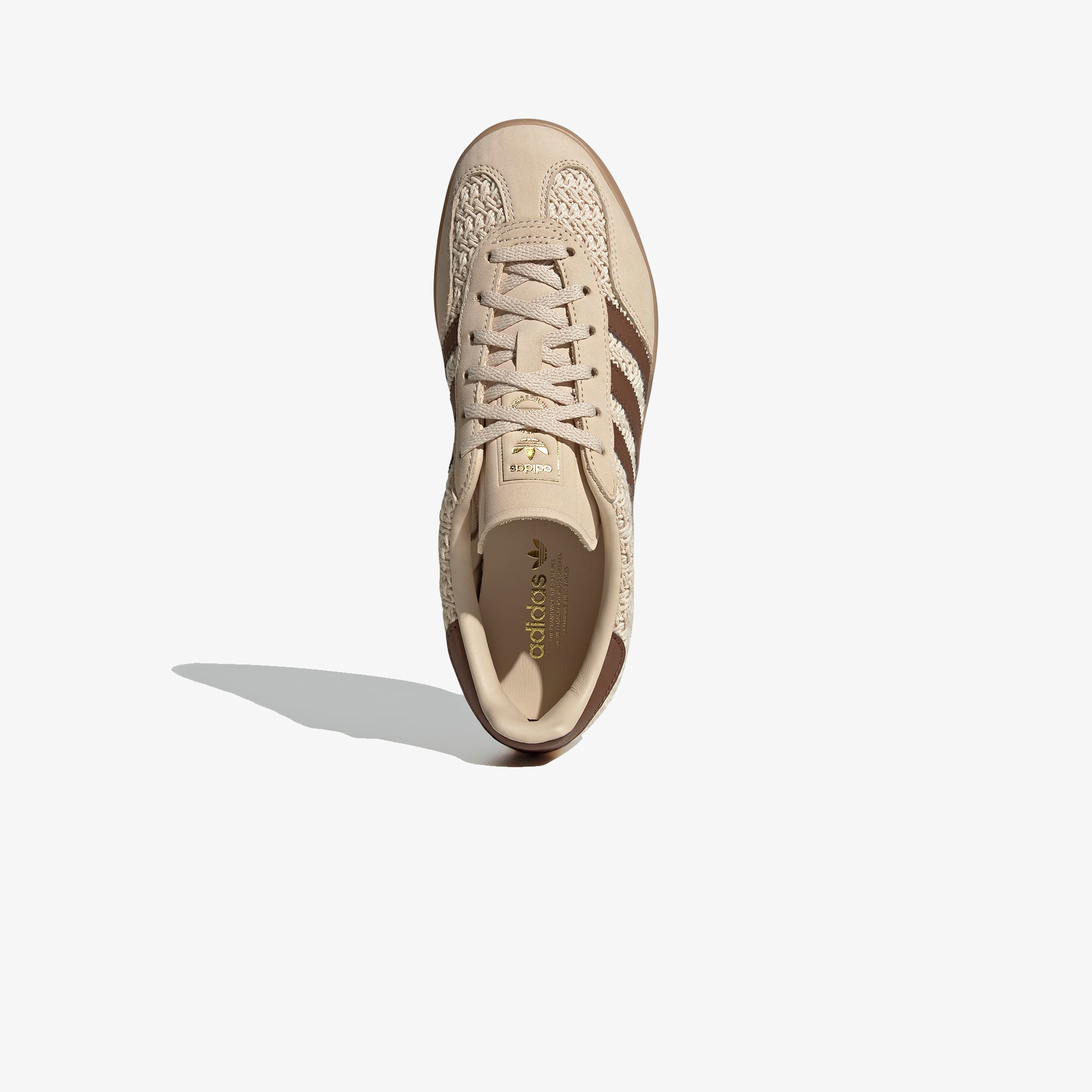 adidas Gazelle Indoor Kadın Bej Spor Ayakkabı