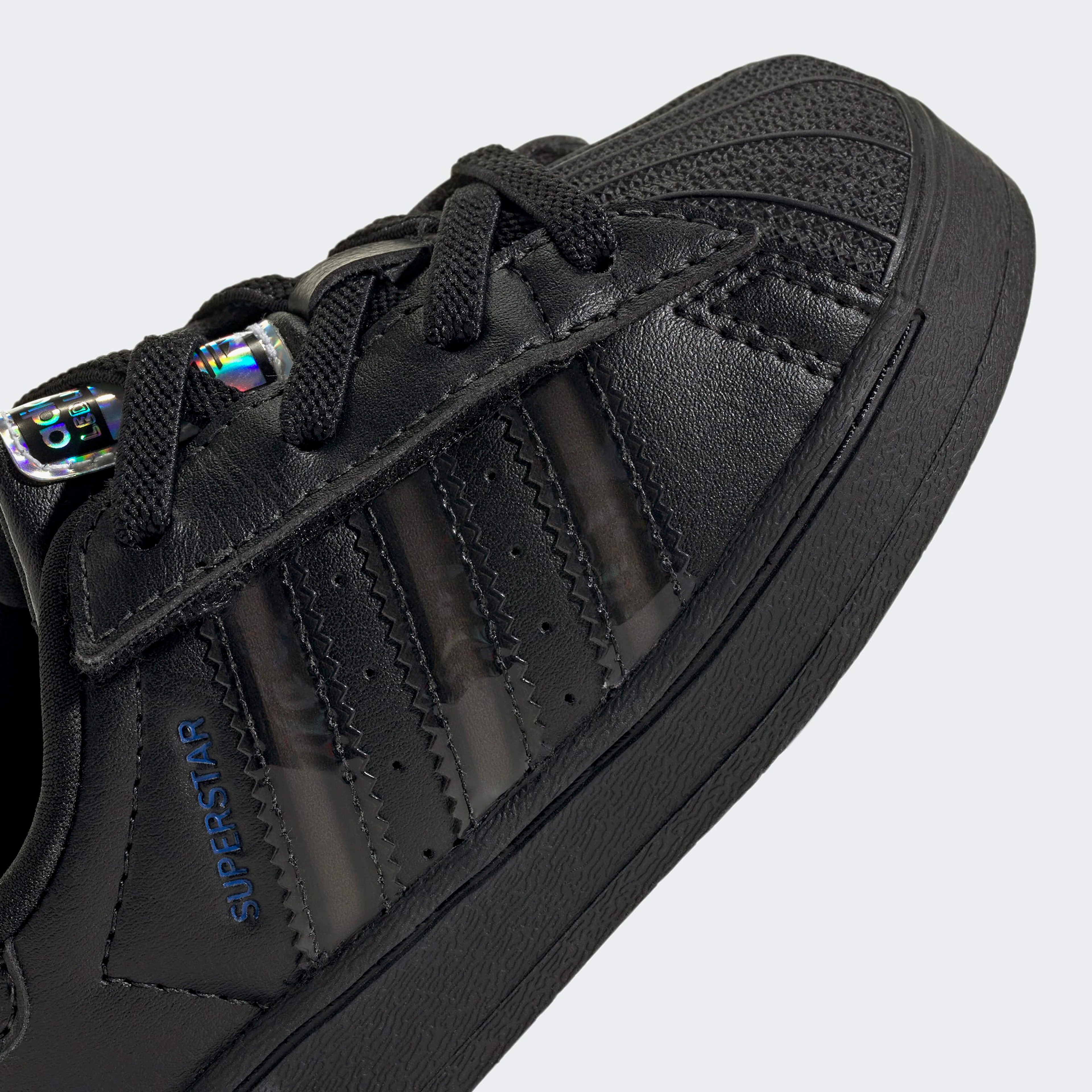 adidas Superstar Led Lights Cf El I Bebek Siyah Spor Ayakkabı