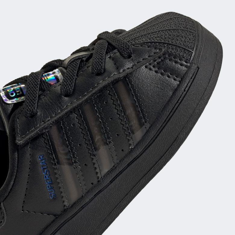 adidas Superstar Led Lights Cf El I Bebek Siyah Spor Ayakkabı