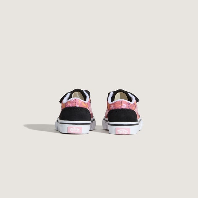 Vans Pembe Vans Old Skool Bebek Çiçekli Spor Ayakkabı