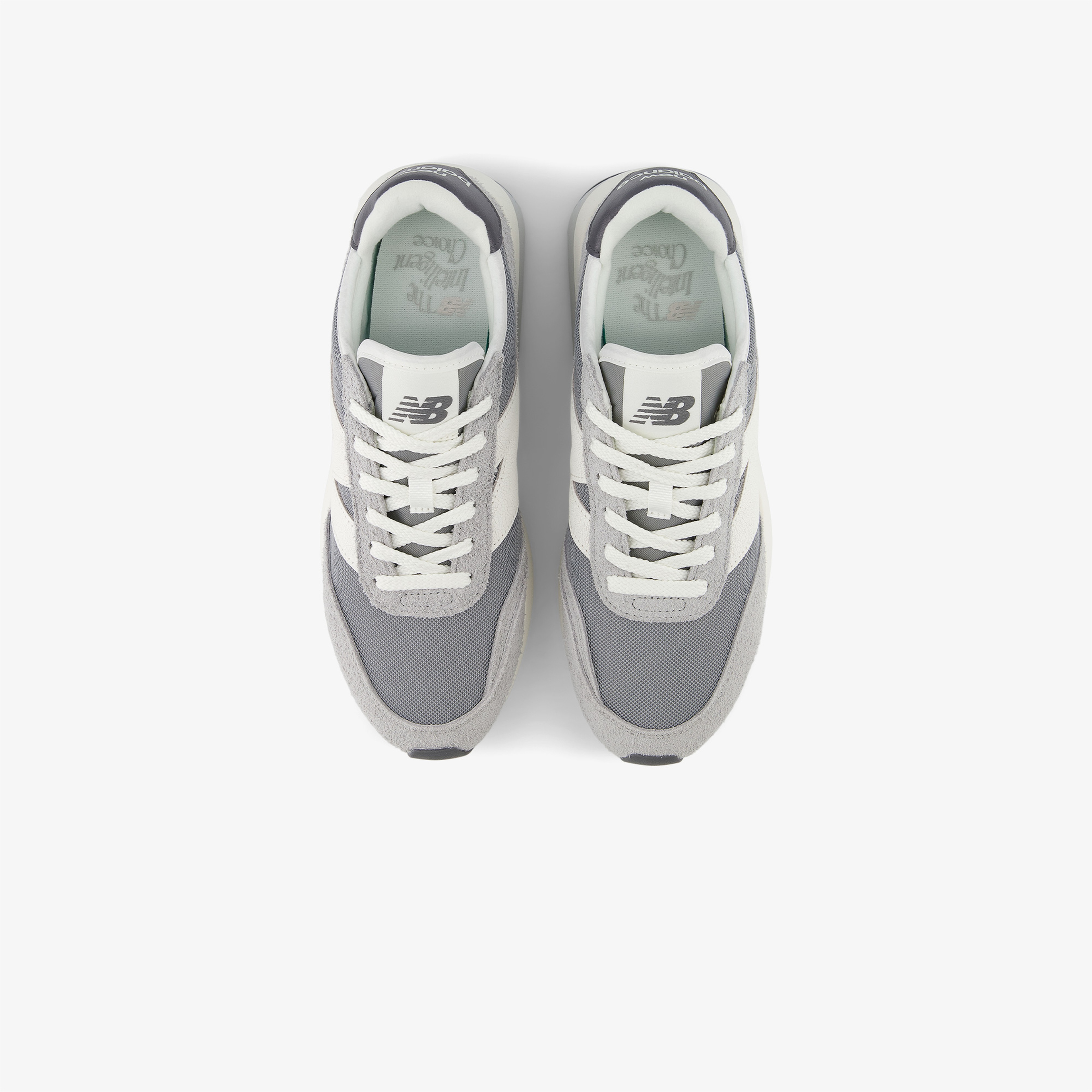 New Balance 370 Lifestyle Kadın Gri Spor Ayakkabı