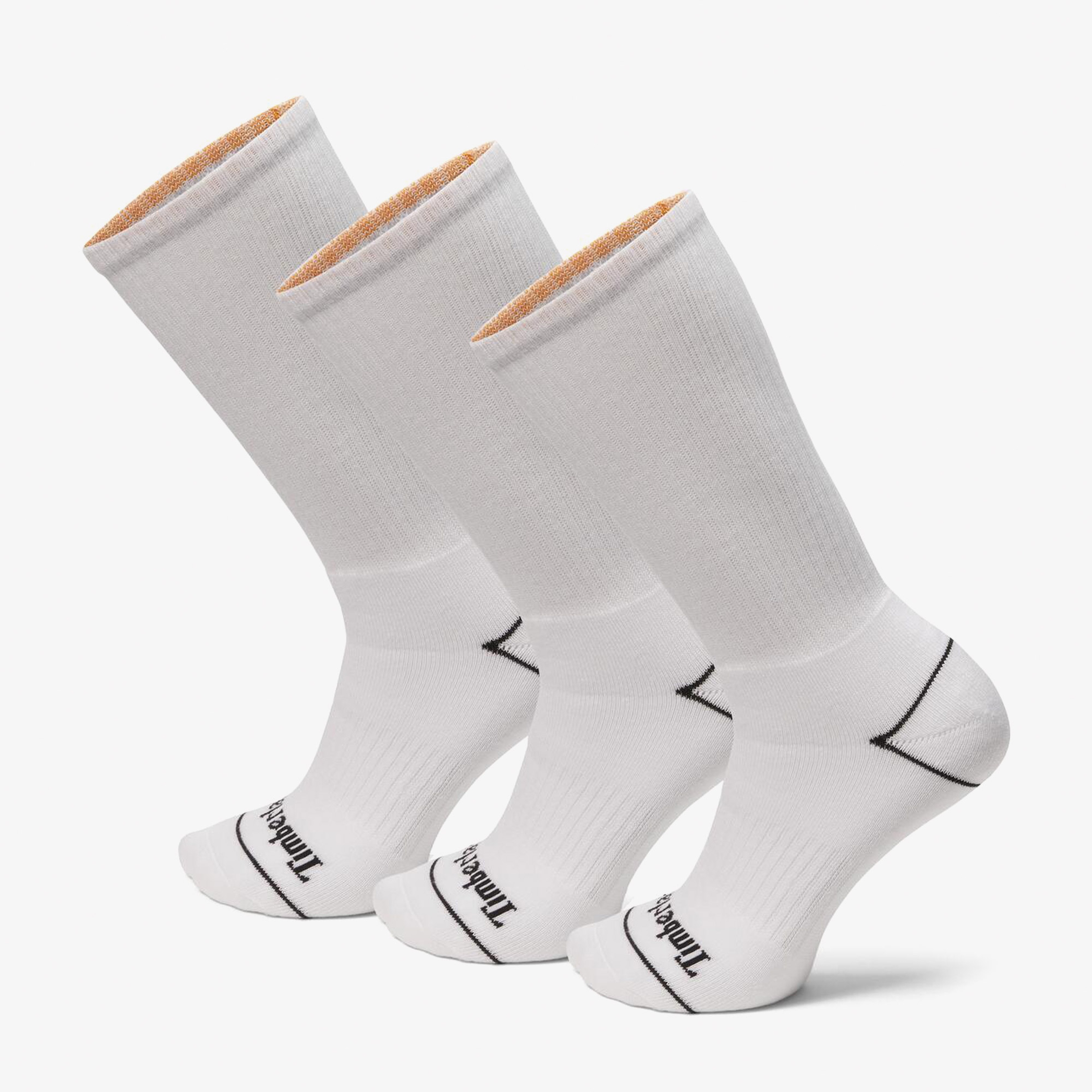 Timberland Bowden Yastıklamalı Unisex Beyaz 3'lü Çorap