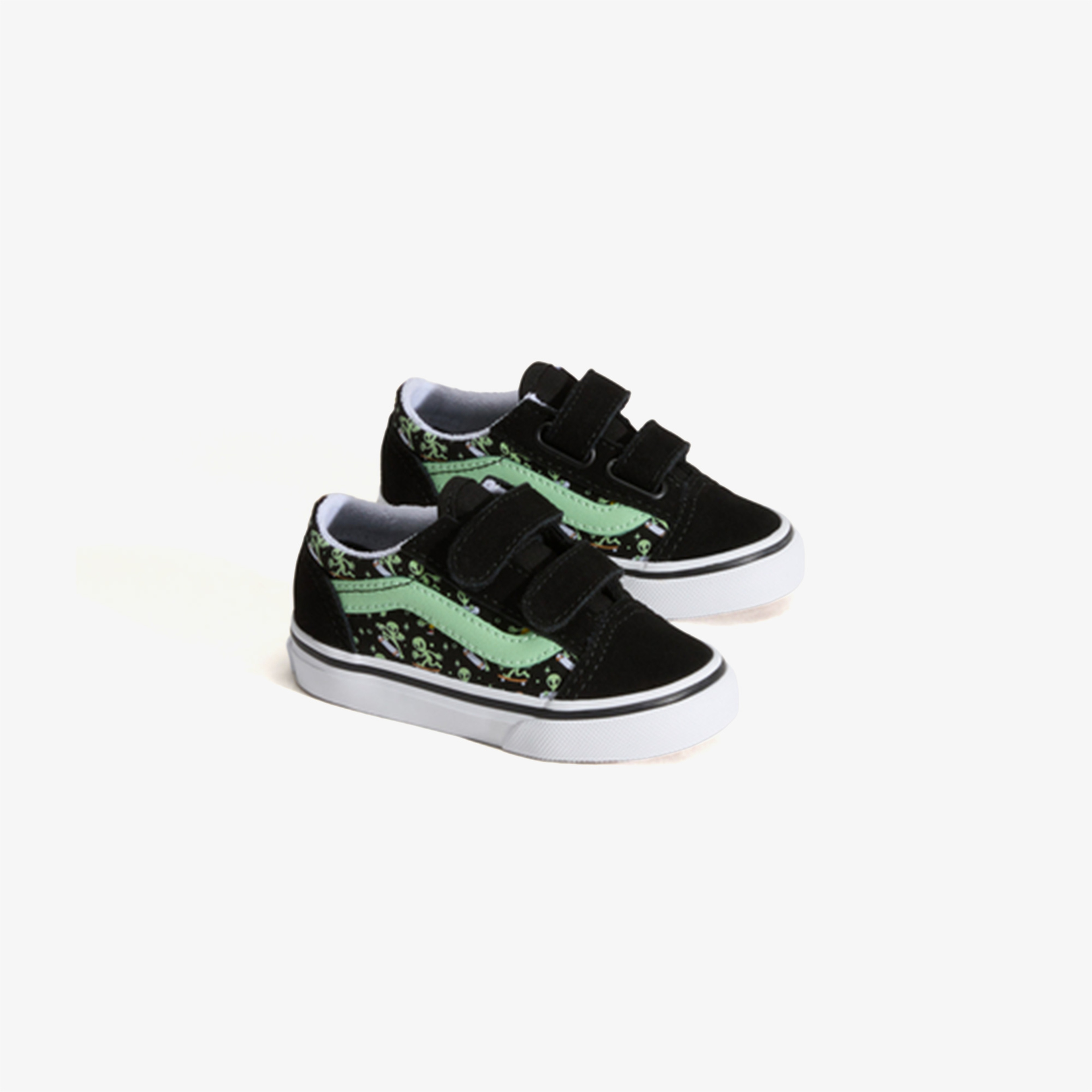 Vans Old Skool V Bebek Siyah Sneaker