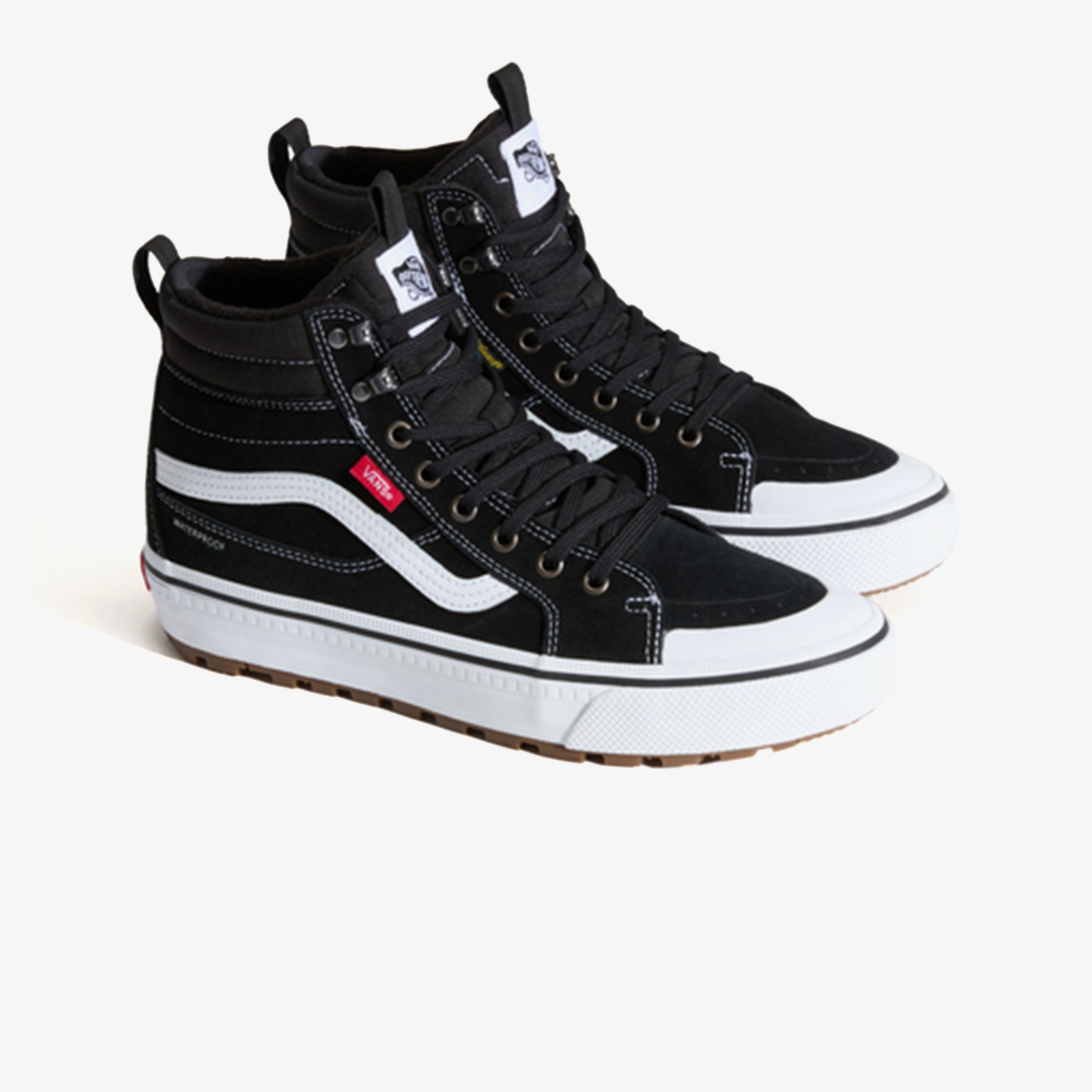 Vans Mte Sk8-Hi Waterproof insulated Kadın Siyah Spor Ayakkabı