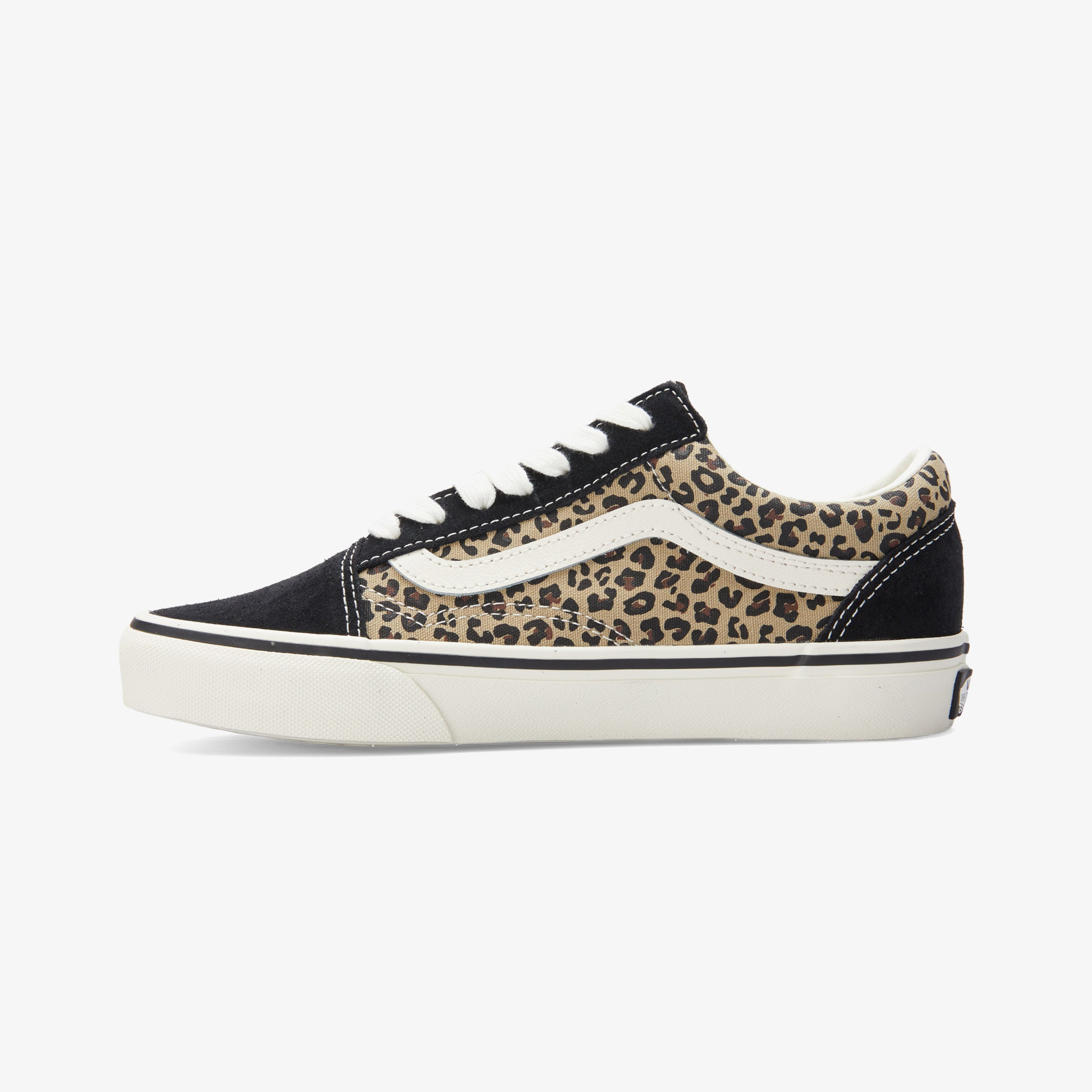Vans Old Skool Kadın Siyah/Leopar Sneaker