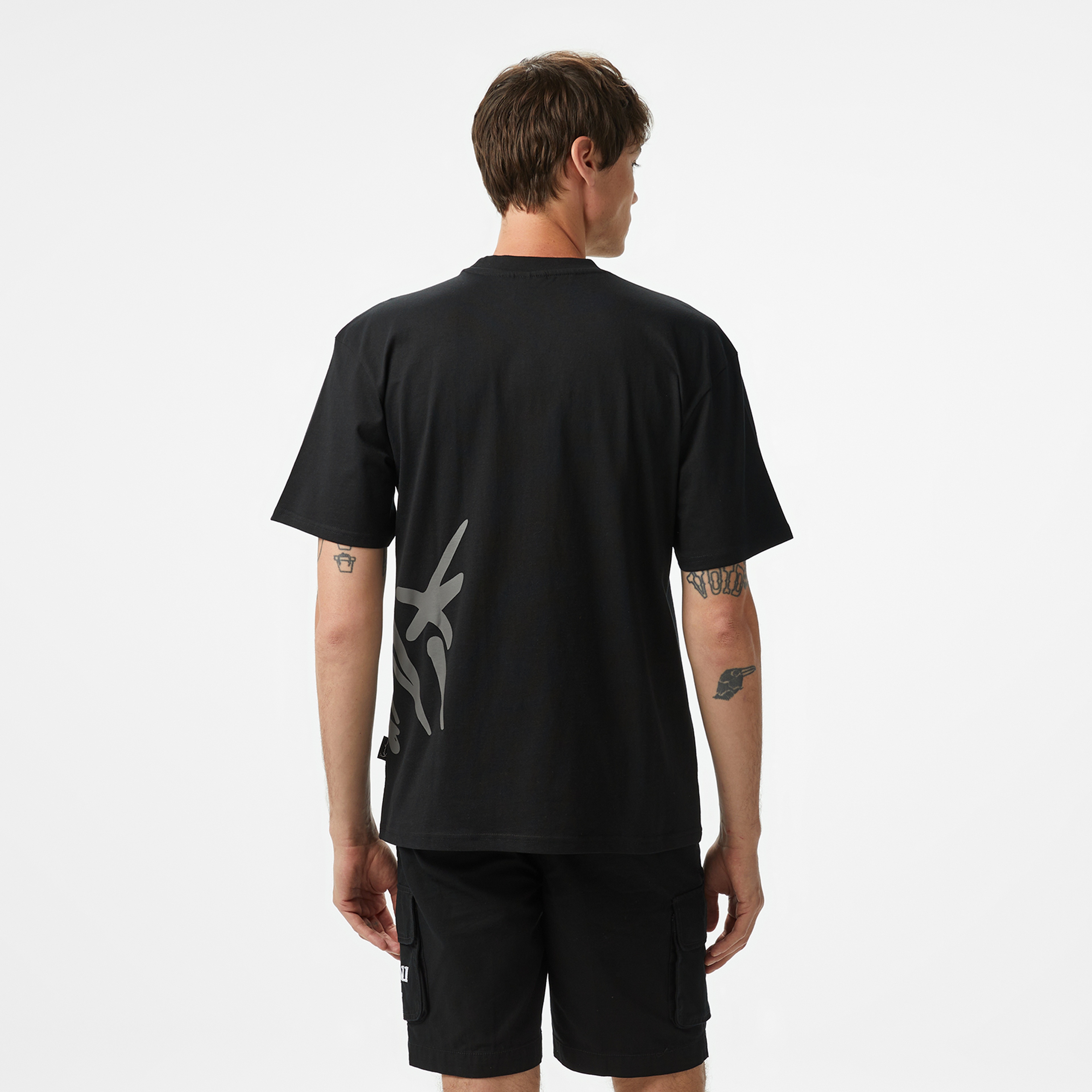 Karl Kani Woven Signature Erkek Siyah T-Shirt