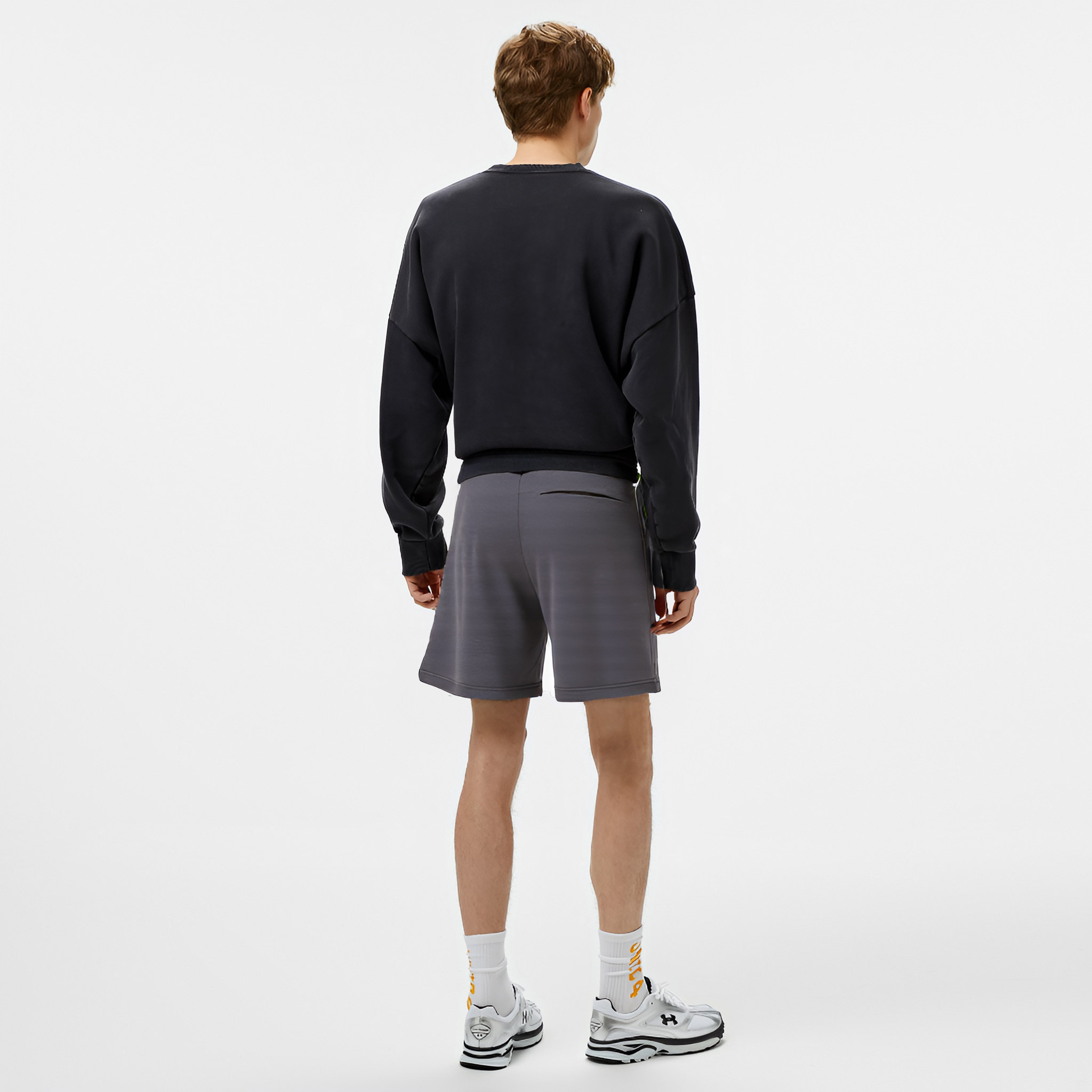 New Balance Lifestyle Erkek Gri Şort