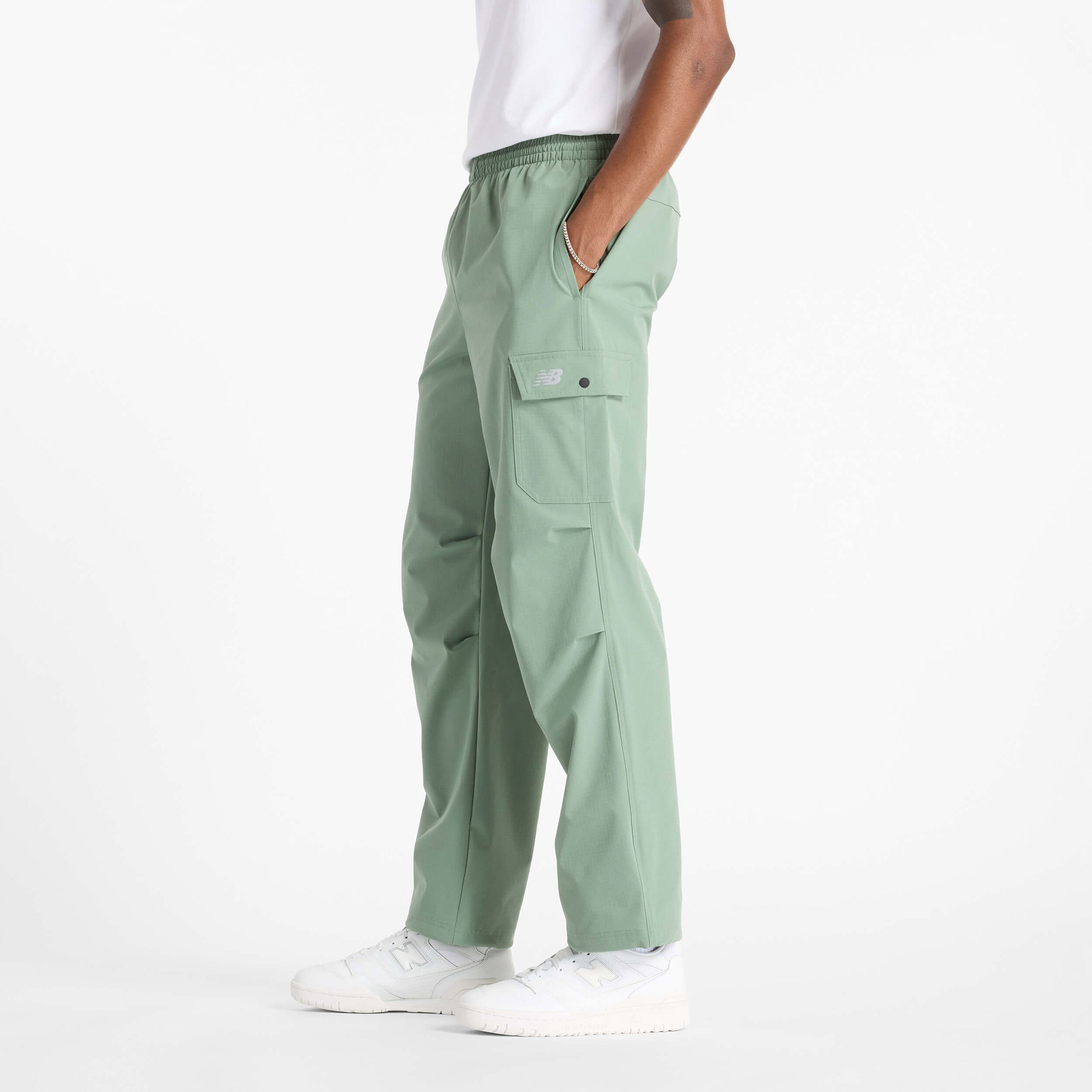 New Balance MP51538 Erkek Gri Eşofman Altı