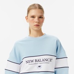 New Balance NB Lifestyle Kadın Mavi Sweatshirt