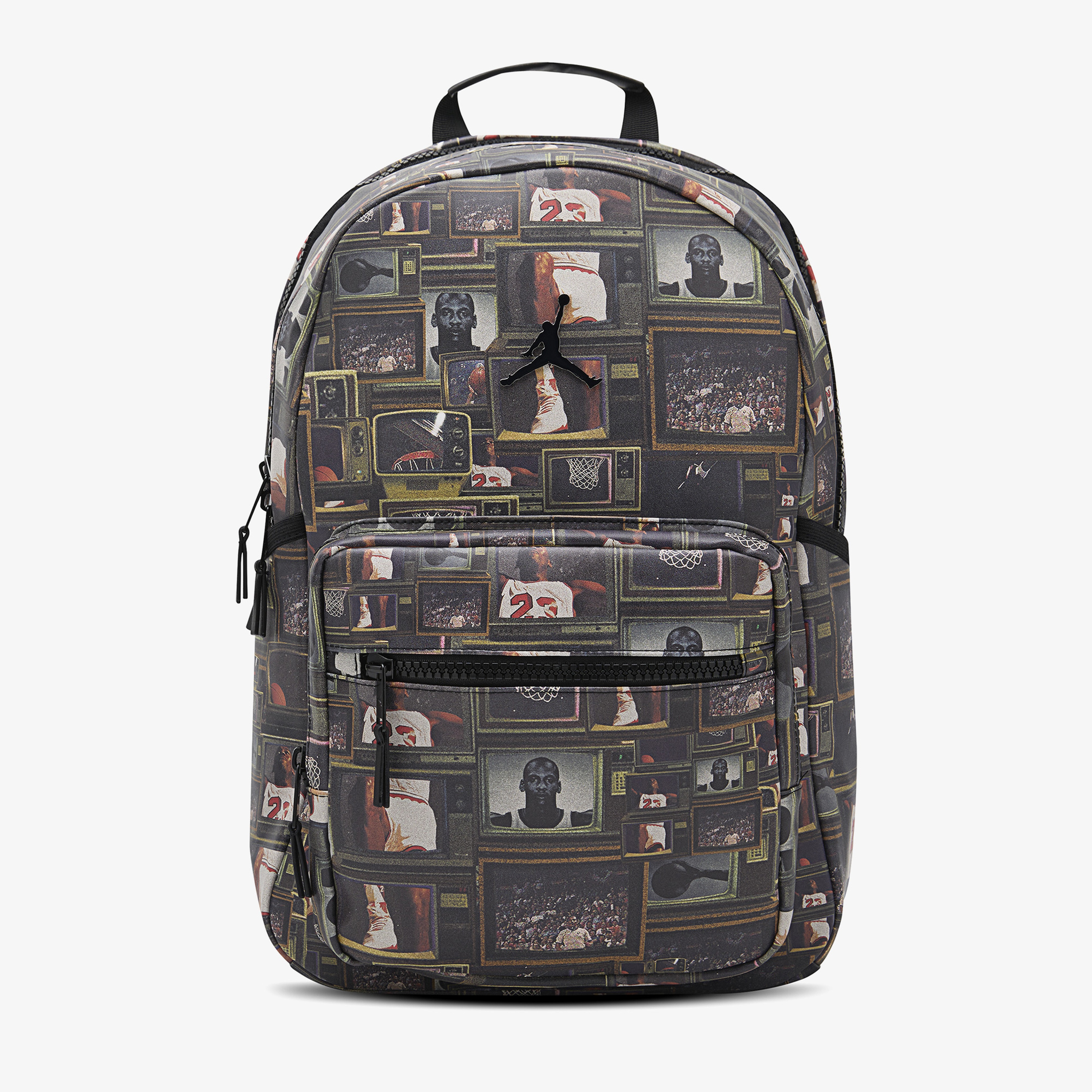 Jordan Borough Graphic Erkek Gri Sırt Çantası