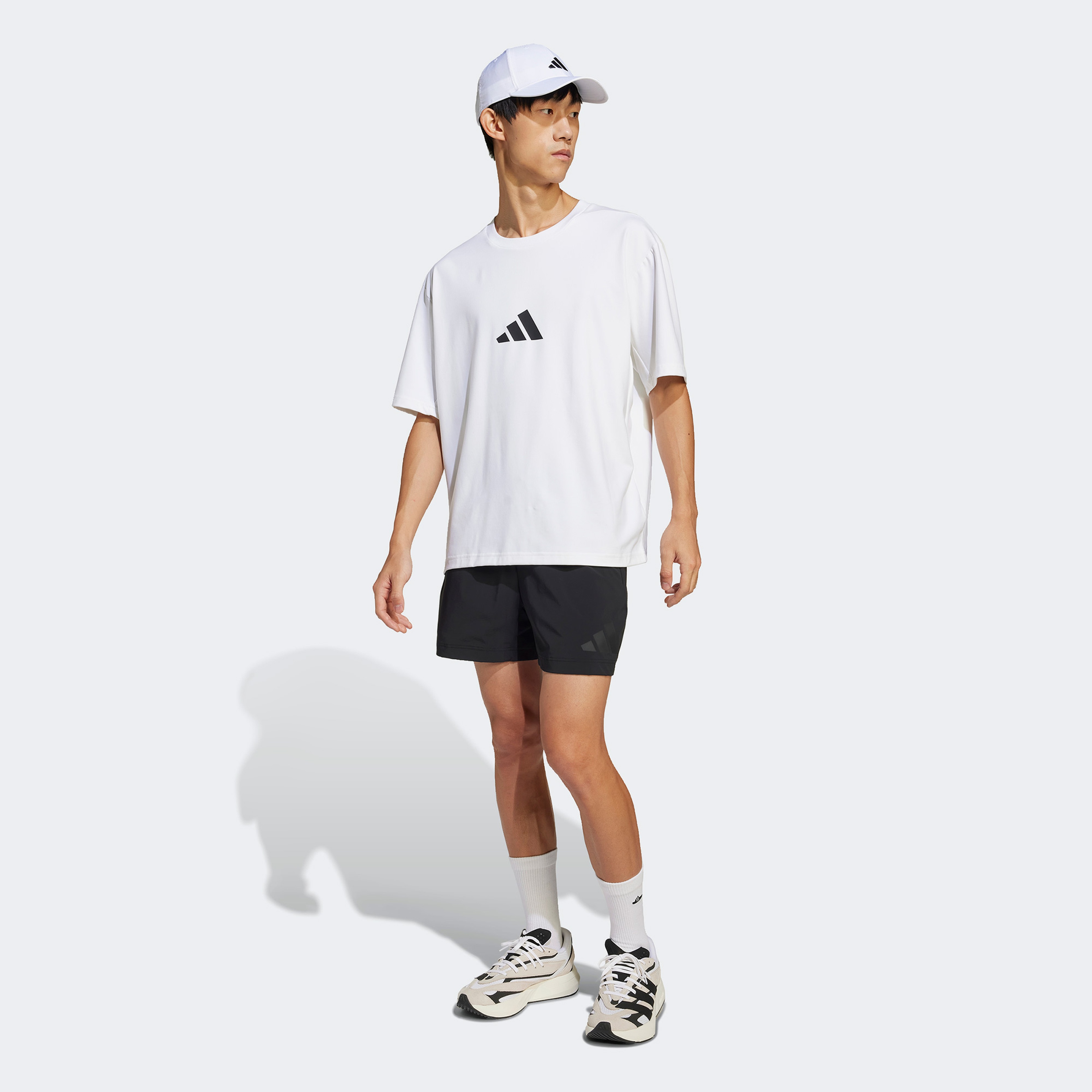 adidas Z.N.E. Loose Fit Erkek Beyaz T-ShirtXLJC5482| Occasion