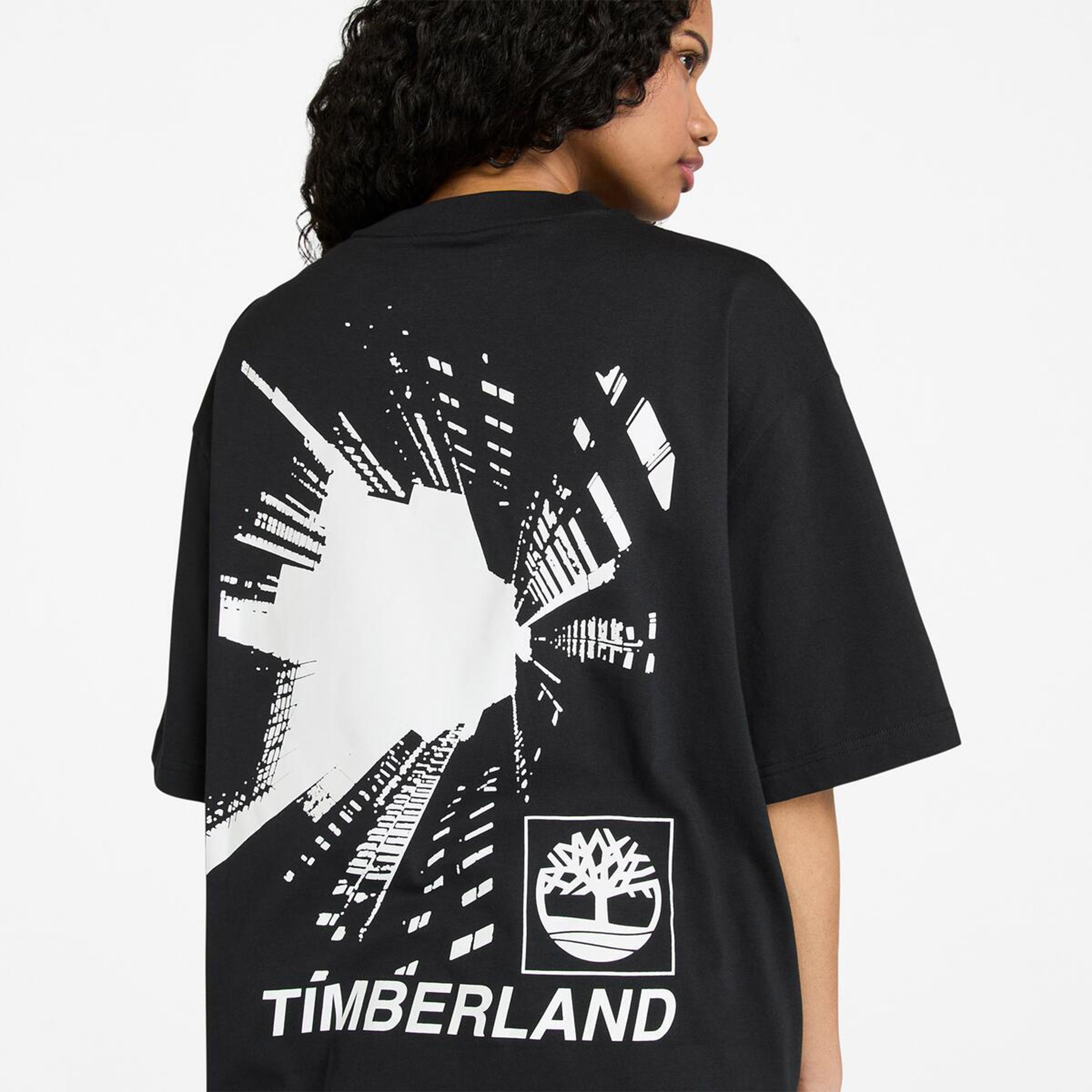 Timberland Building Blocks Erkek Beyaz T-Shirt