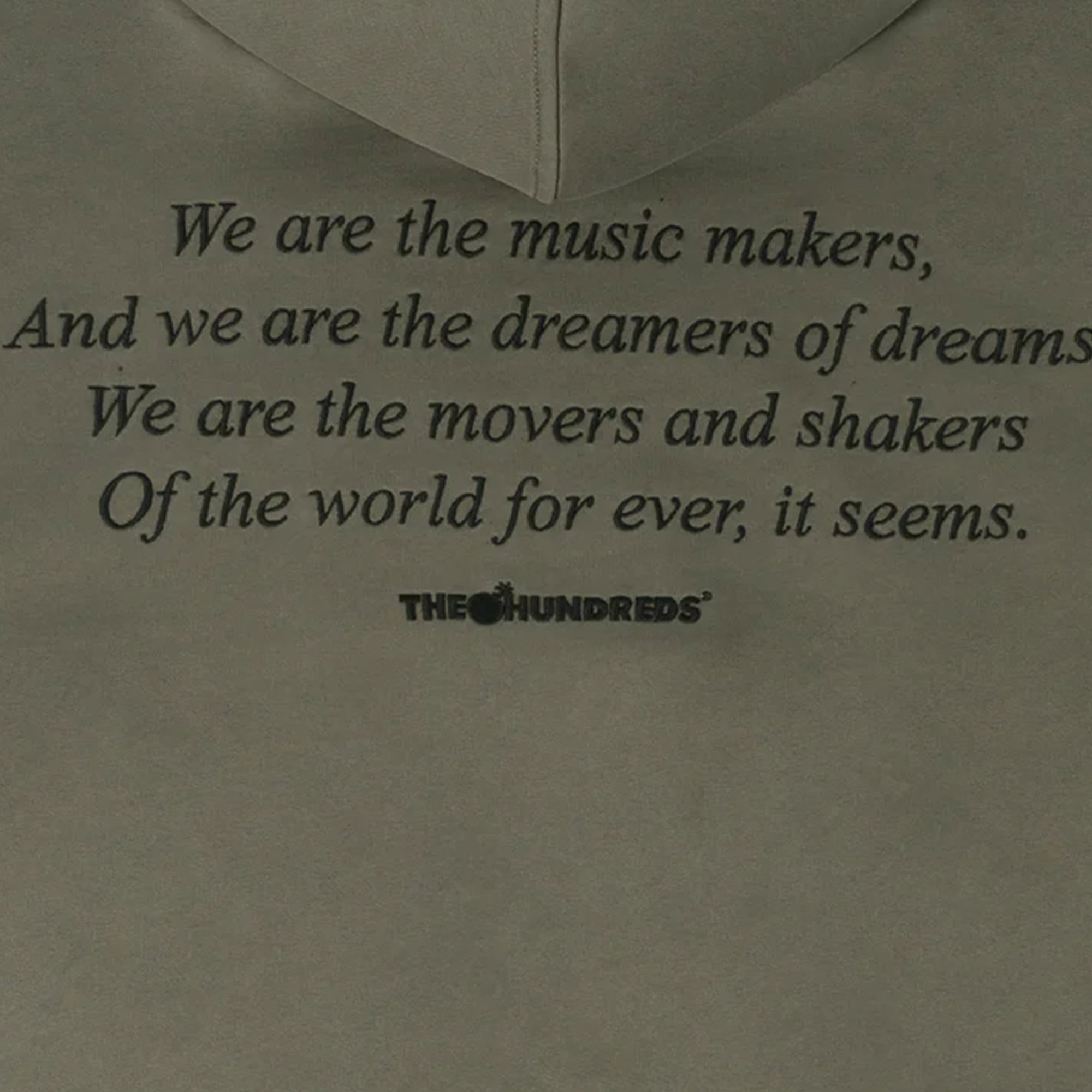 The Hundreds Dreamers Pullover Erkek Yeşil Hoodie