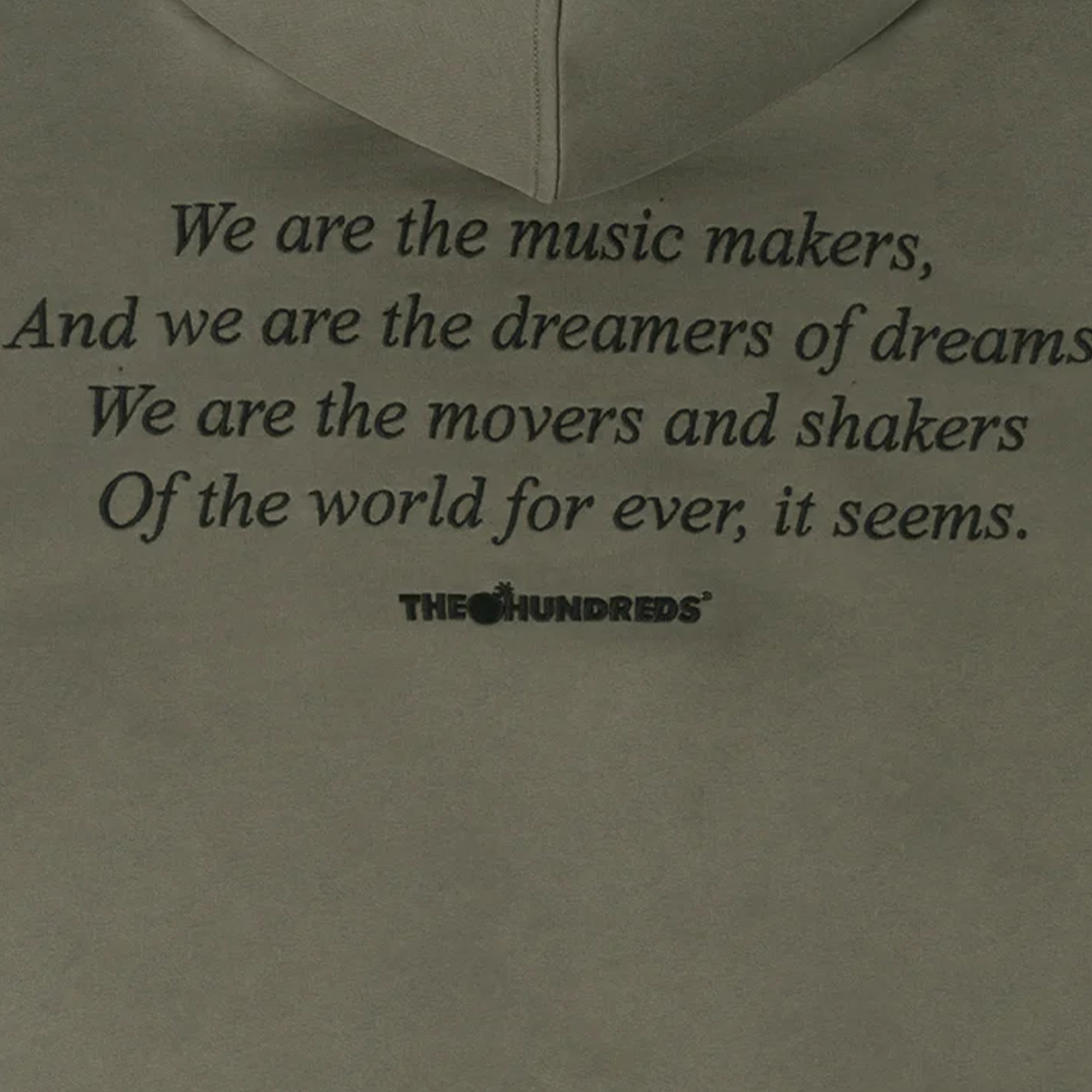 The Hundreds Dreamers Pullover Erkek Yeşil Hoodie