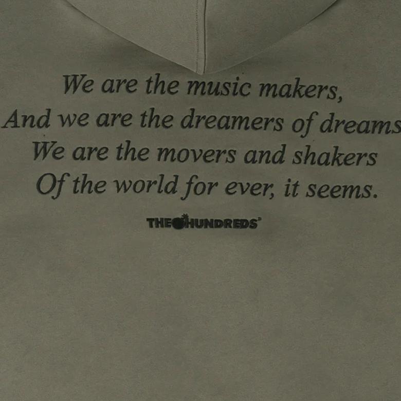 The Hundreds Dreamers Pullover Erkek Yeşil Hoodie