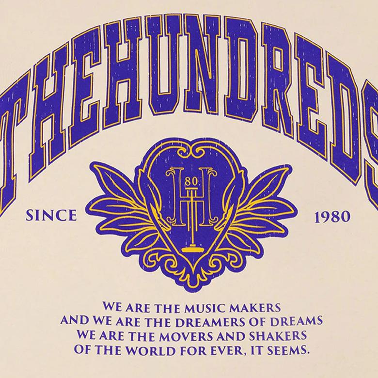 The Hundreds Alumnus Erkek Beyaz T-Shirt