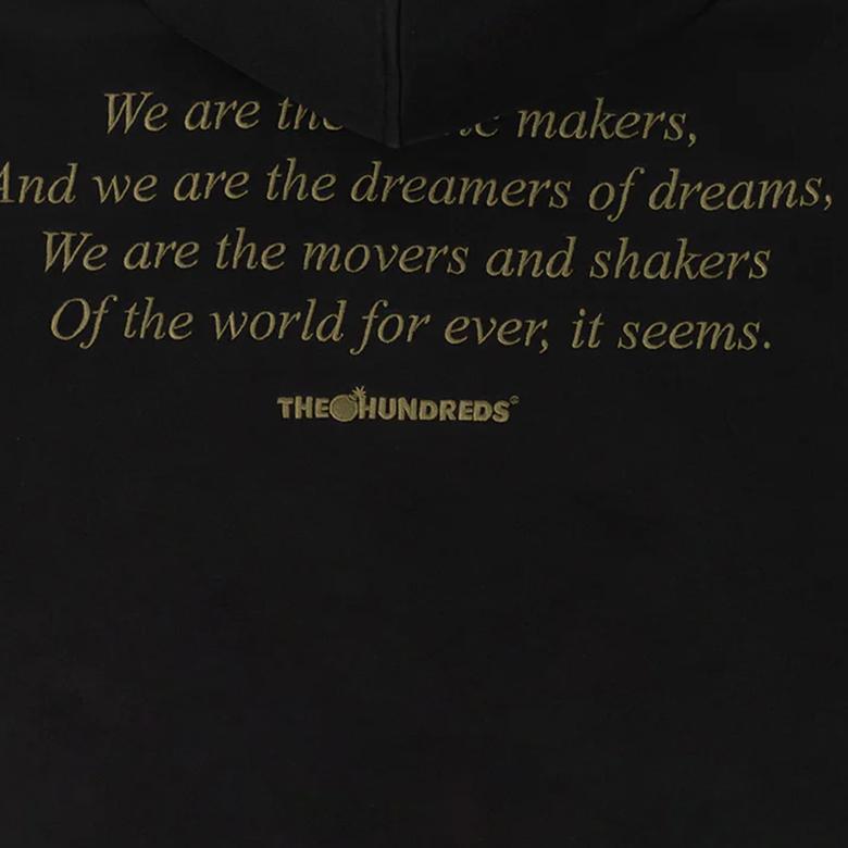 The Hundreds Dreamers Pullover Erkek Siyah Hoodie