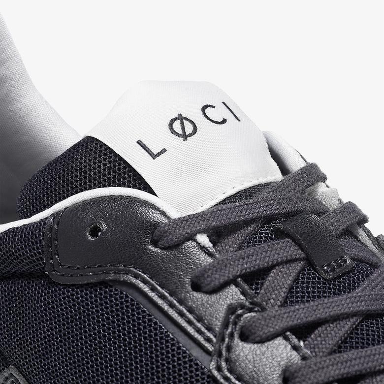 Loci Flo Unisex Siyah Spor Ayakkabı