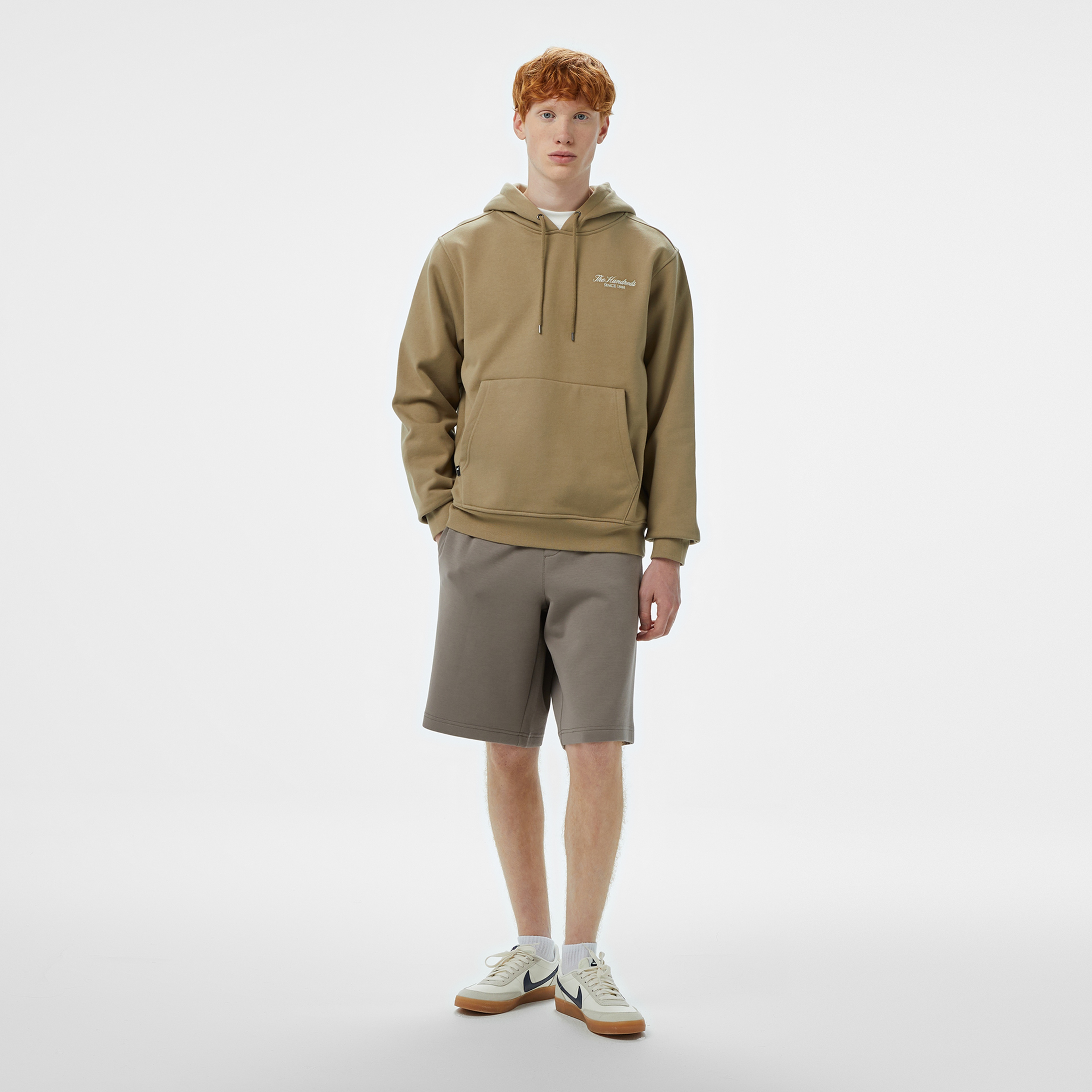 The Hundreds Vibes Pullover Erkek Kahverengi Hoodie