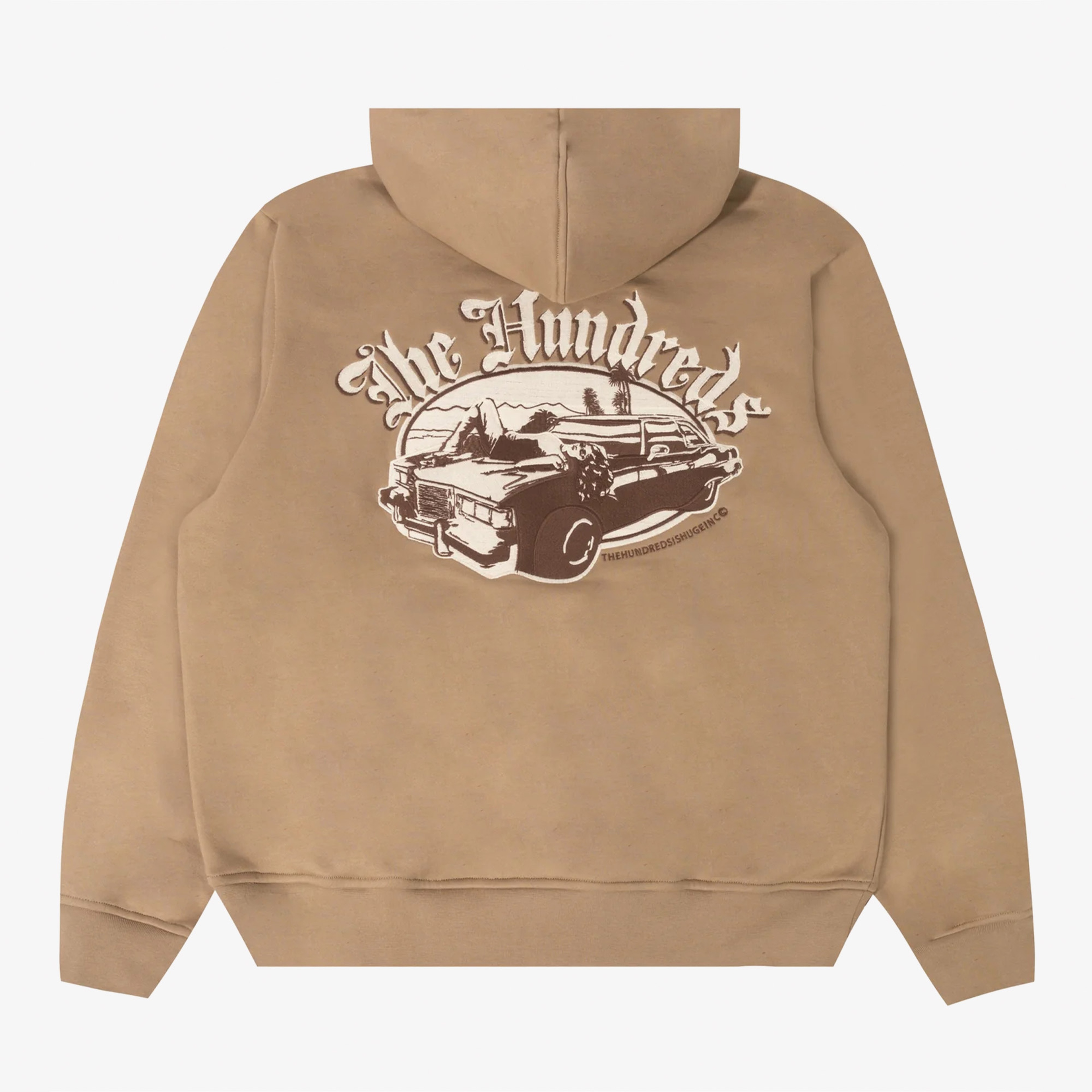 The Hundreds Vibes Pullover Erkek Kahverengi Hoodie