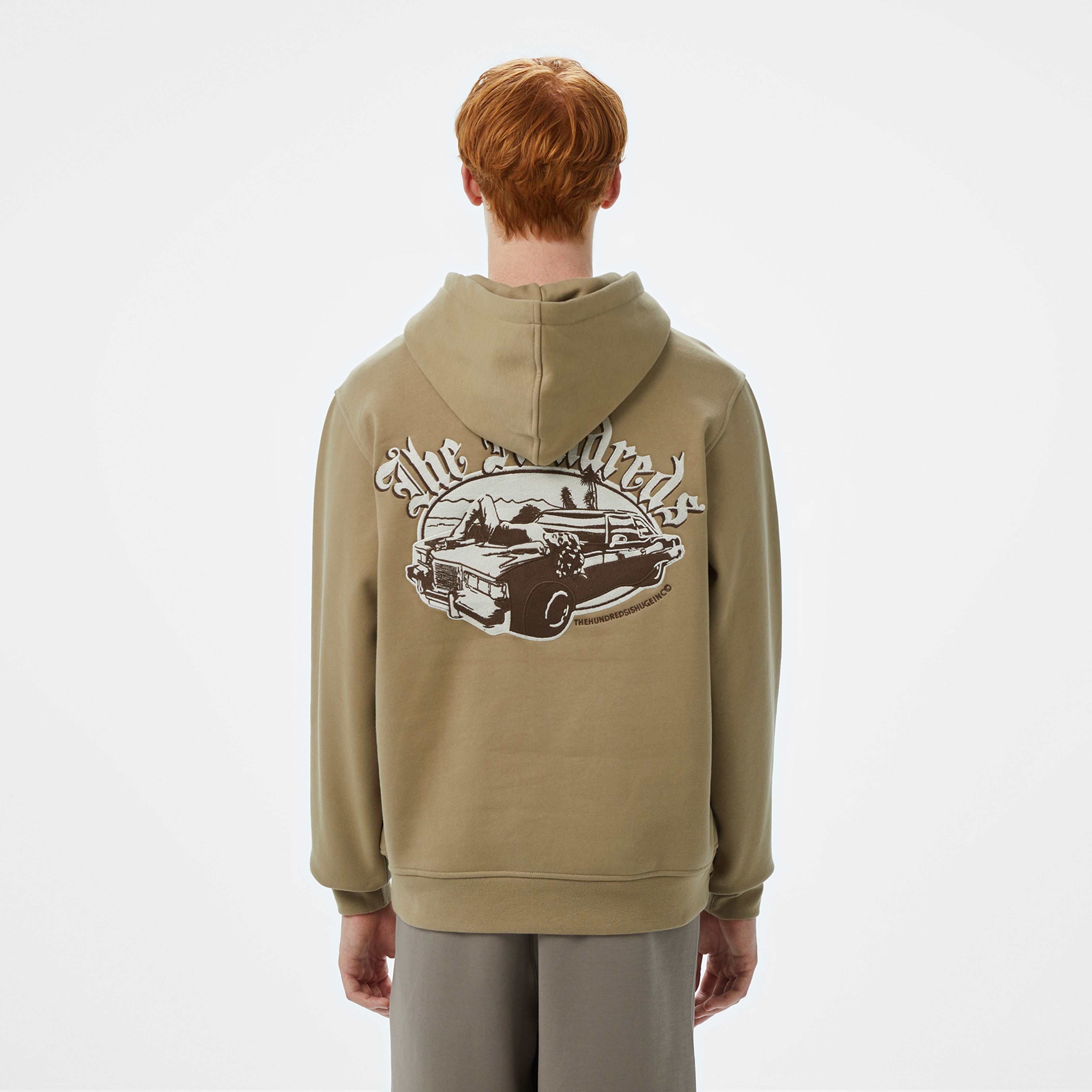 The Hundreds Vibes Pullover Erkek Kahverengi Hoodie