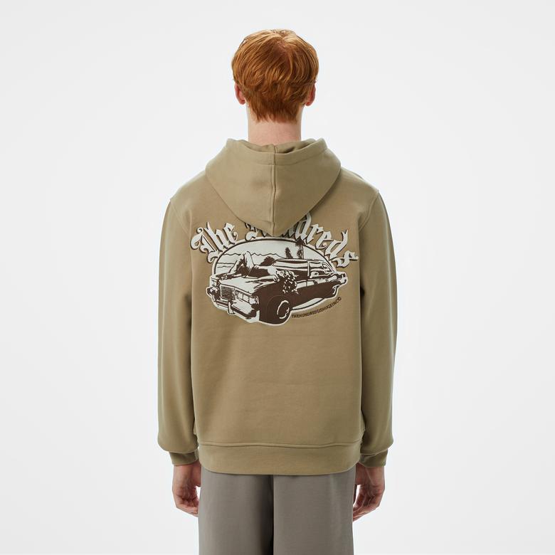 The Hundreds Vibes Pullover Erkek Kahverengi Hoodie