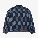 Huf Patchwork Denim Erkek Lacivert Ceket