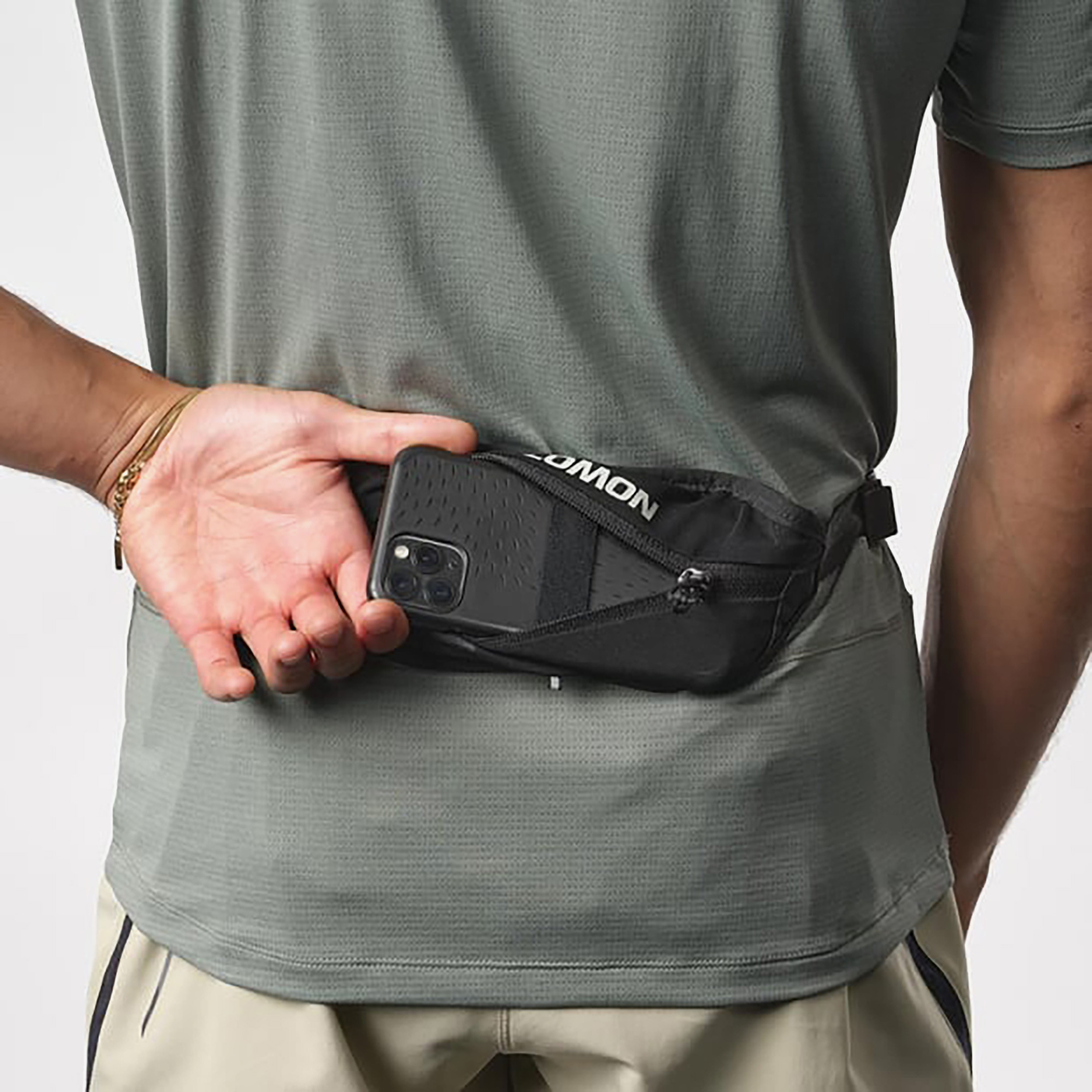 Salomon Active Sling Unisex Siyah Bel Çantası