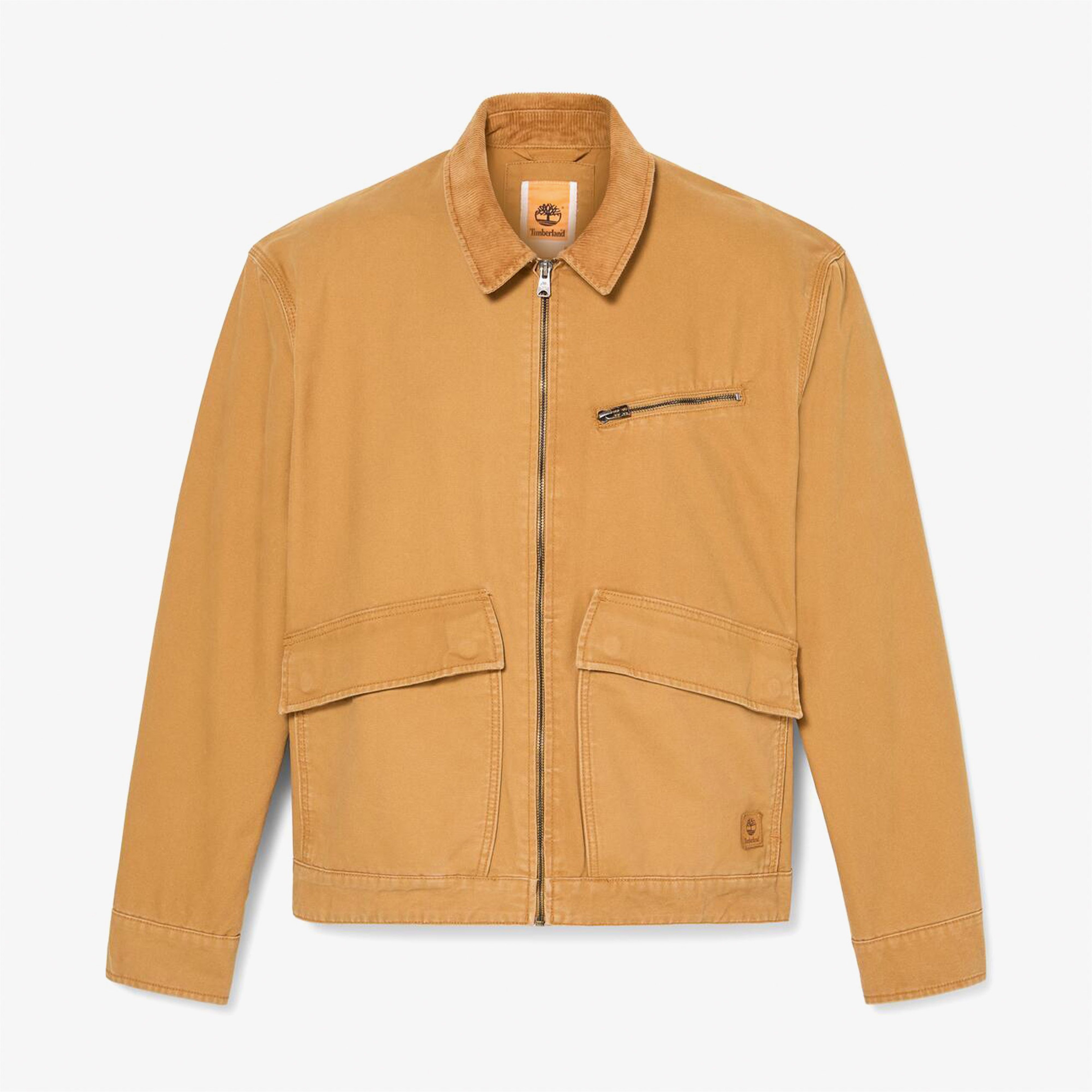 Timberland Strafford Yıkanmış Kanvas Erkek Sarı Ceket