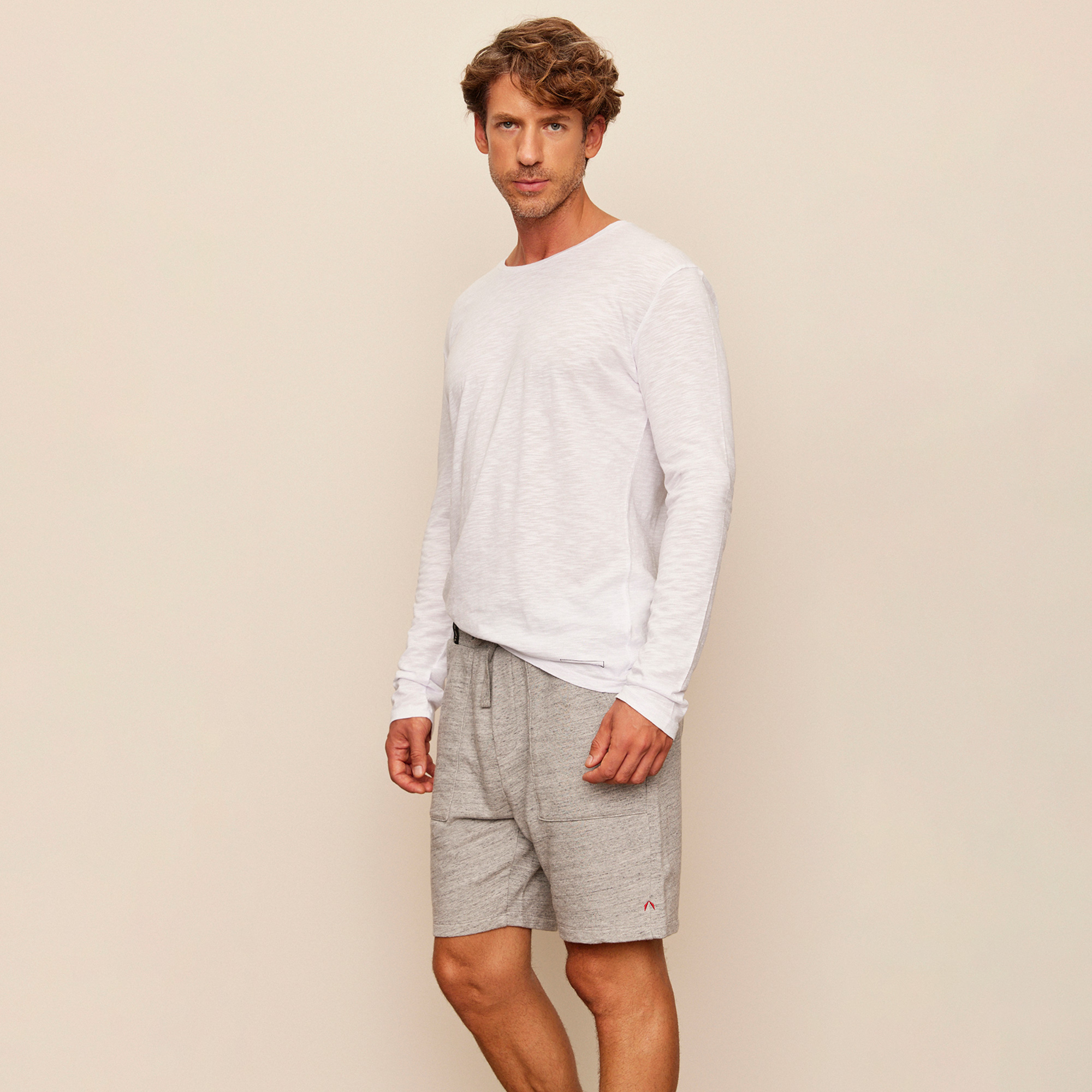 The Stay Line Neo Pastoral Erkek Gri Şort