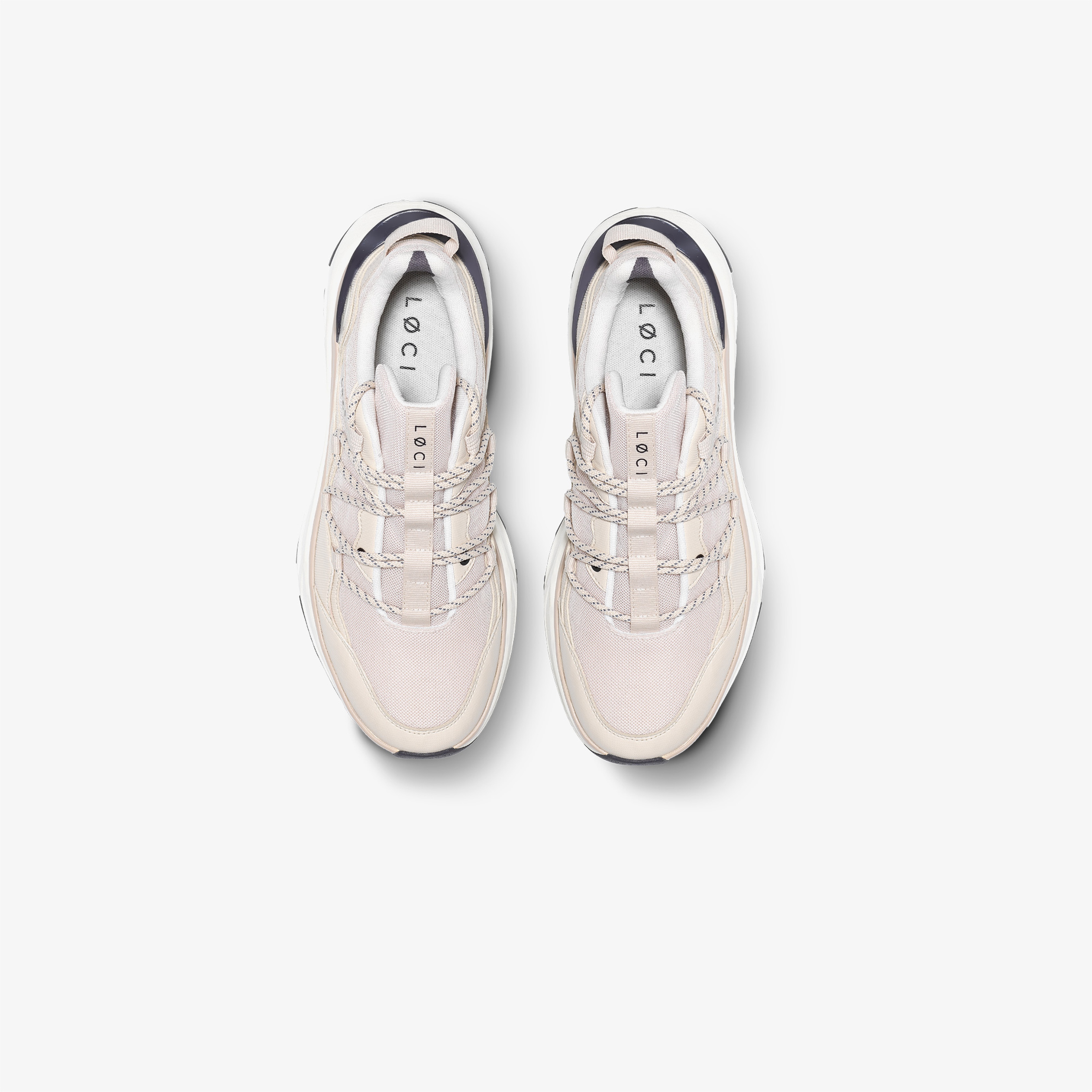 Loci Dopamine Unisex Bej Spor Ayakkabı